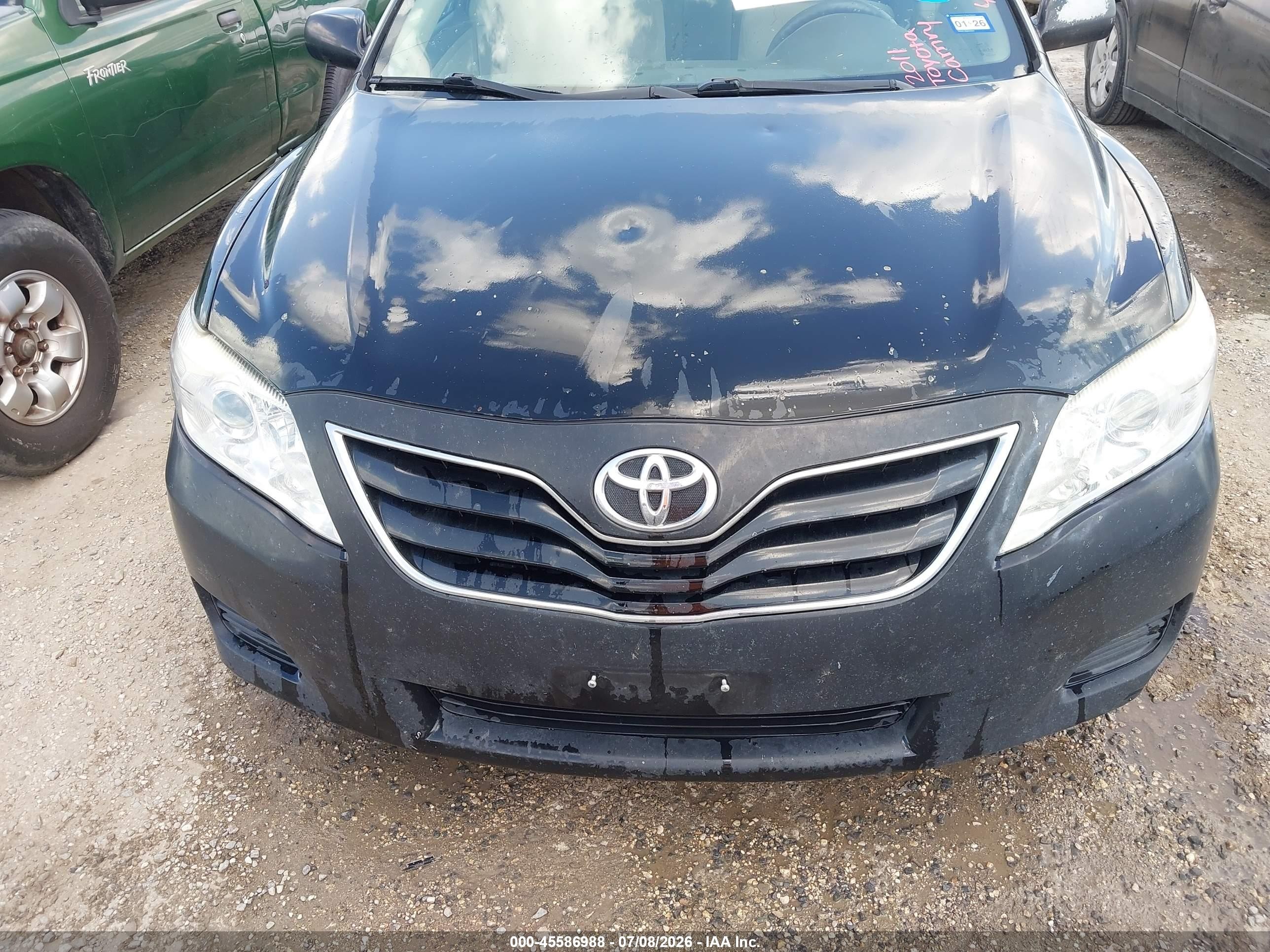 2011 Toyota Camry Le Black vin: 4T1BF3EK1BU181863
