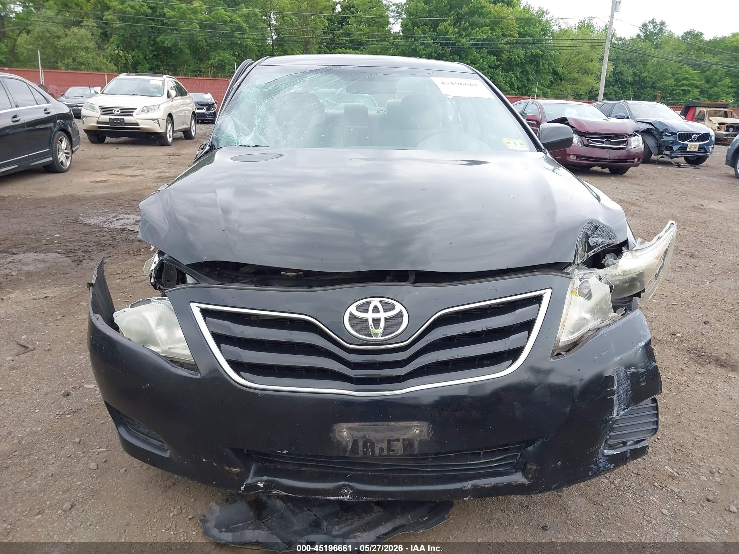2011 Toyota Camry Le Black vin: 4T1BF3EK1BU183564