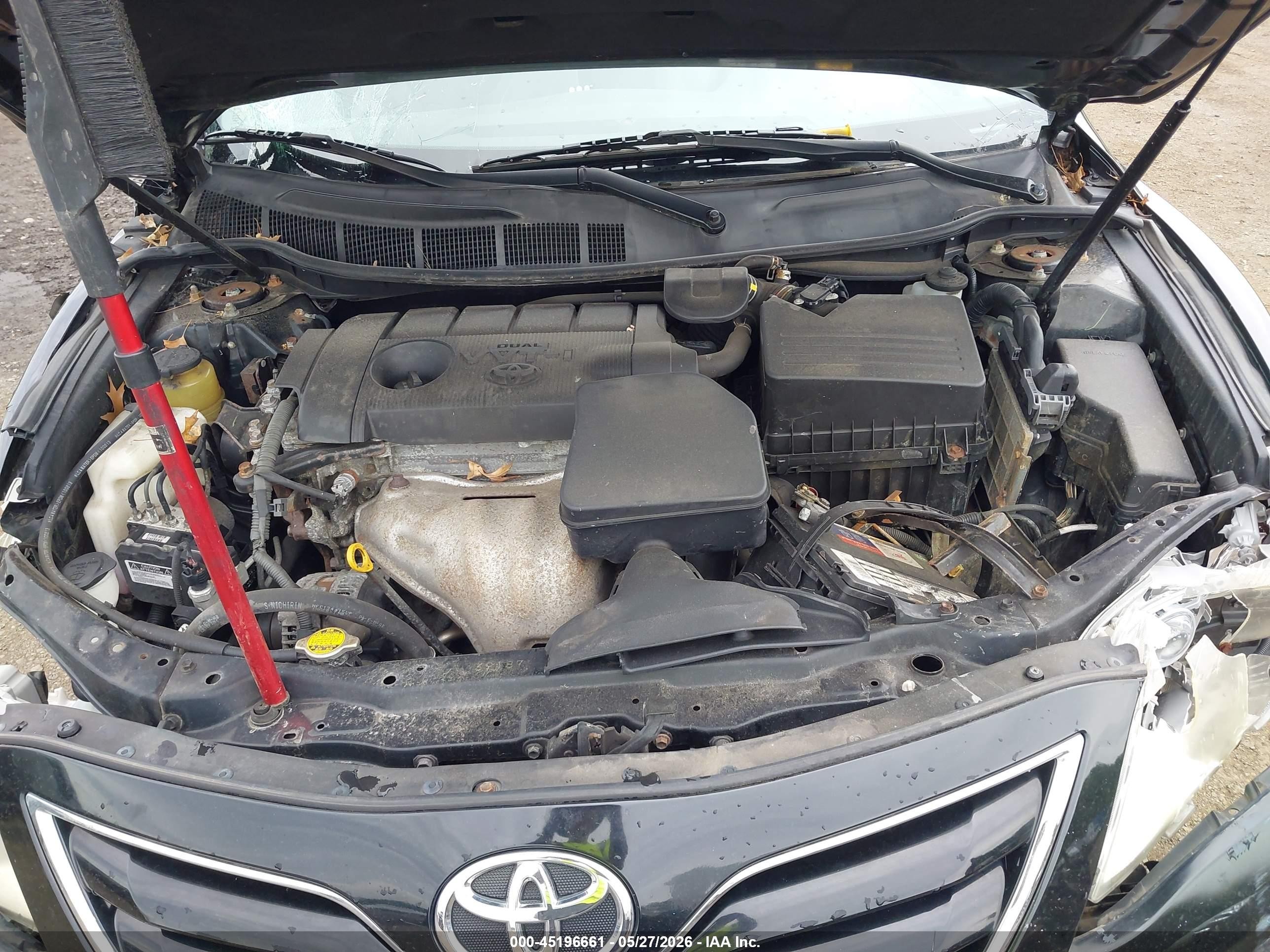 2011 Toyota Camry Le Black vin: 4T1BF3EK1BU183564