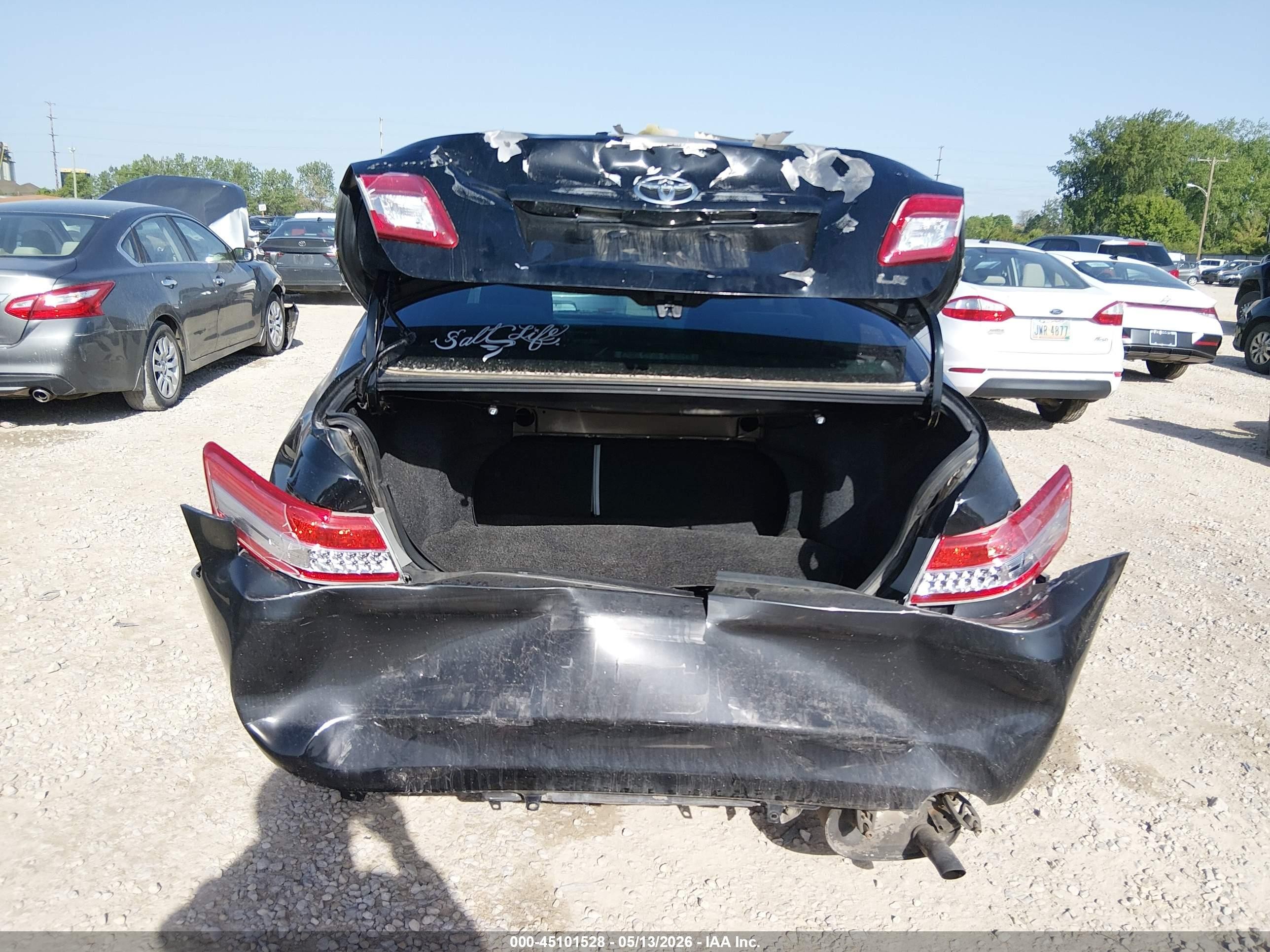 2011 Toyota Camry Le Black vin: 4T1BF3EK1BU200881