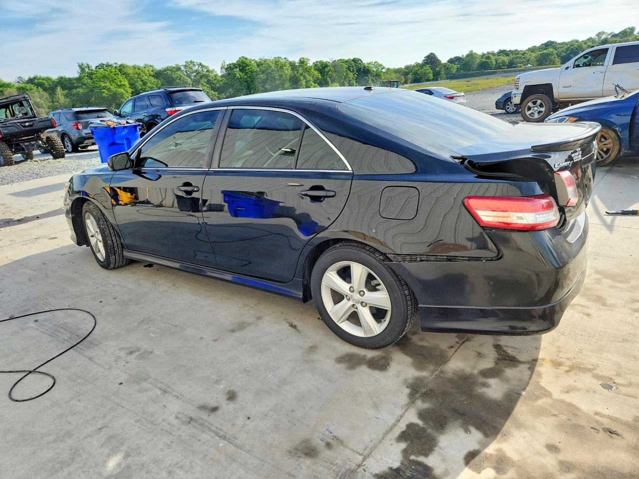 2011 Toyota Camry Se Черный vin: 4T1BF3EK1BU209094