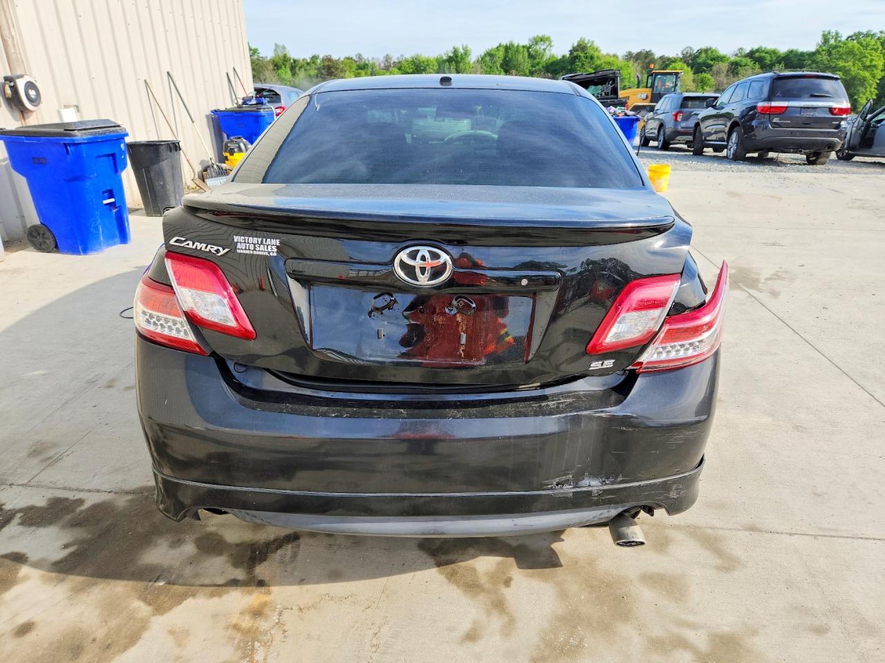 2011 Toyota Camry Se Черный vin: 4T1BF3EK1BU209094