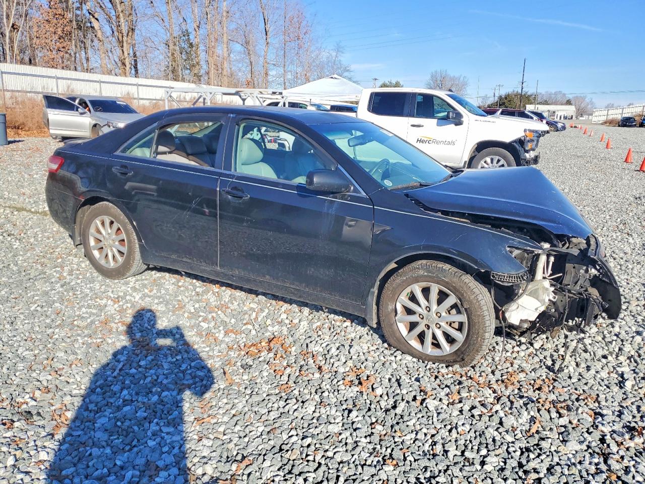 2011 Toyota Camry Base Black vin: 4T1BF3EK1BU213159