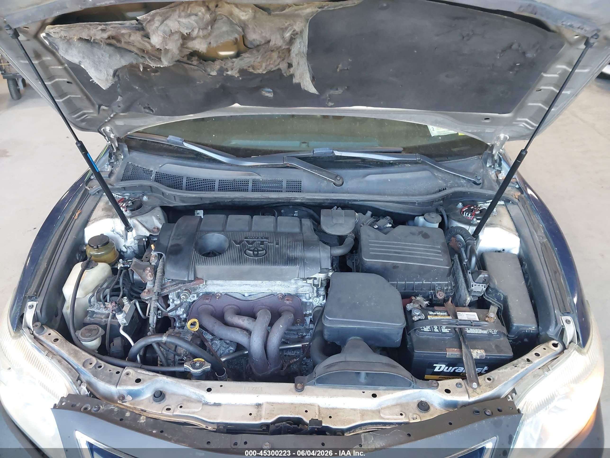 2011 Toyota Camry Le Blue vin: 4T1BF3EK1BU221729