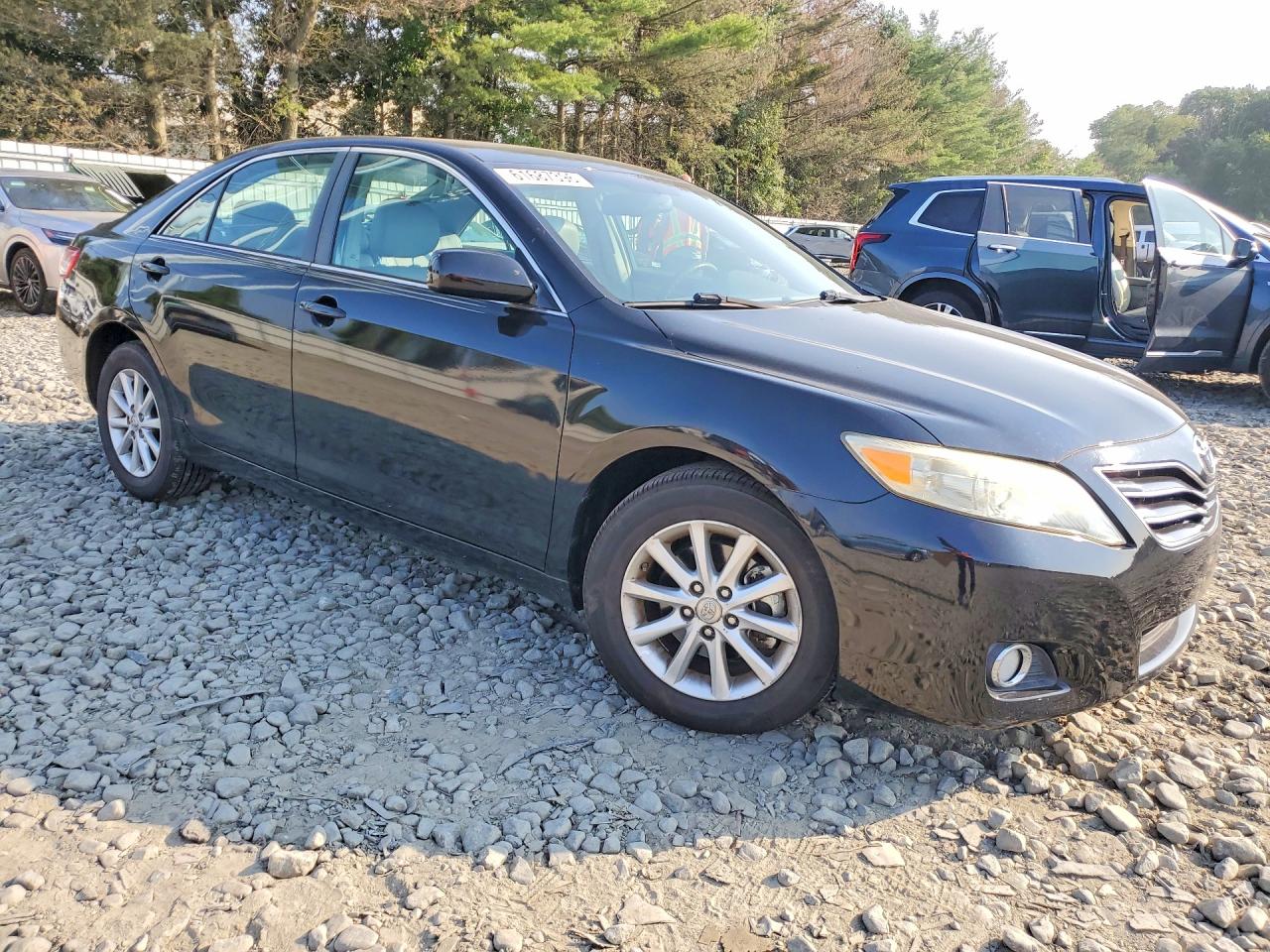 2011 Toyota Camry Xle Black vin: 4T1BF3EK1BU225666