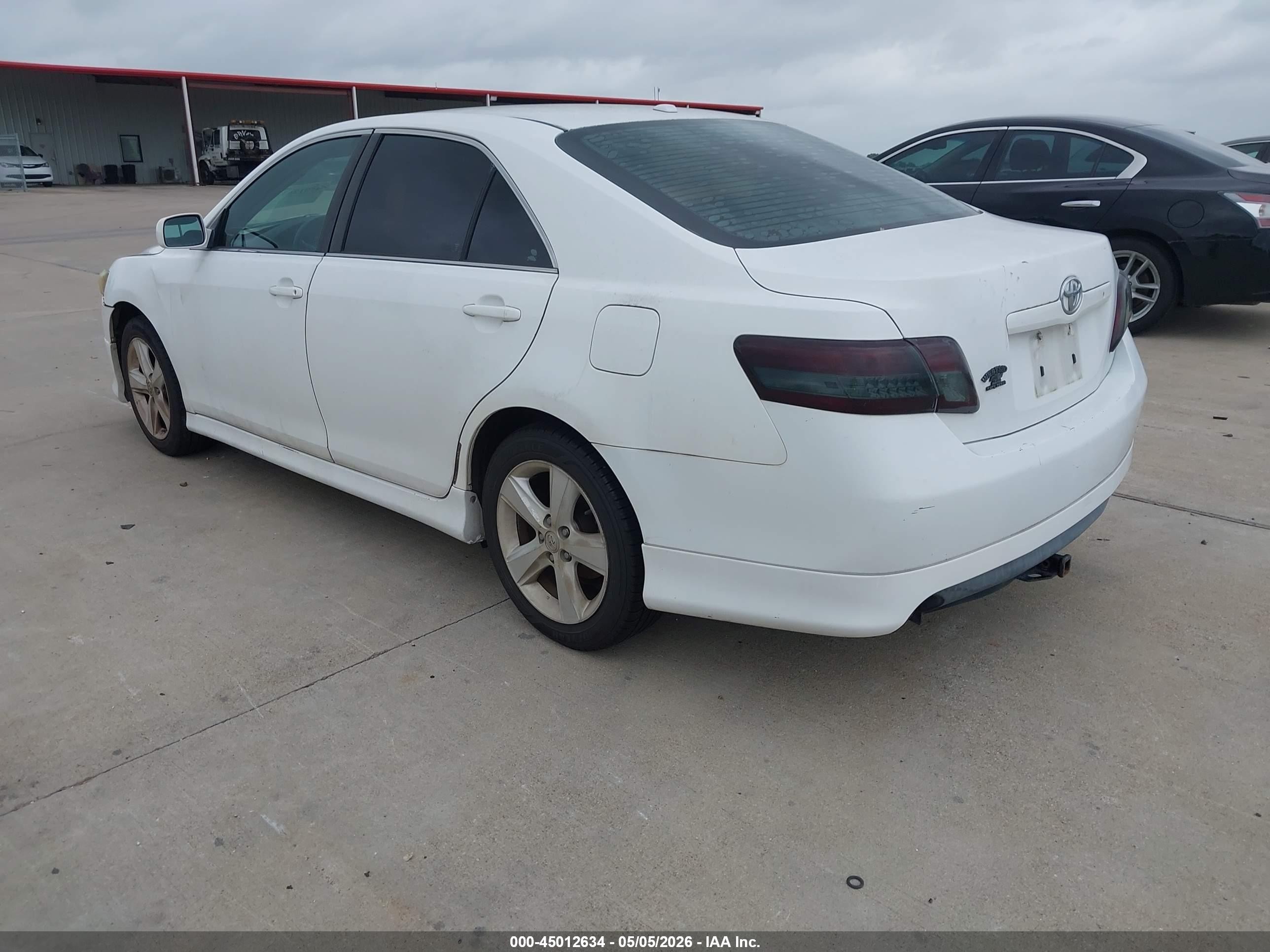 2011 Toyota Camry Se White vin: 4T1BF3EK1BU587397