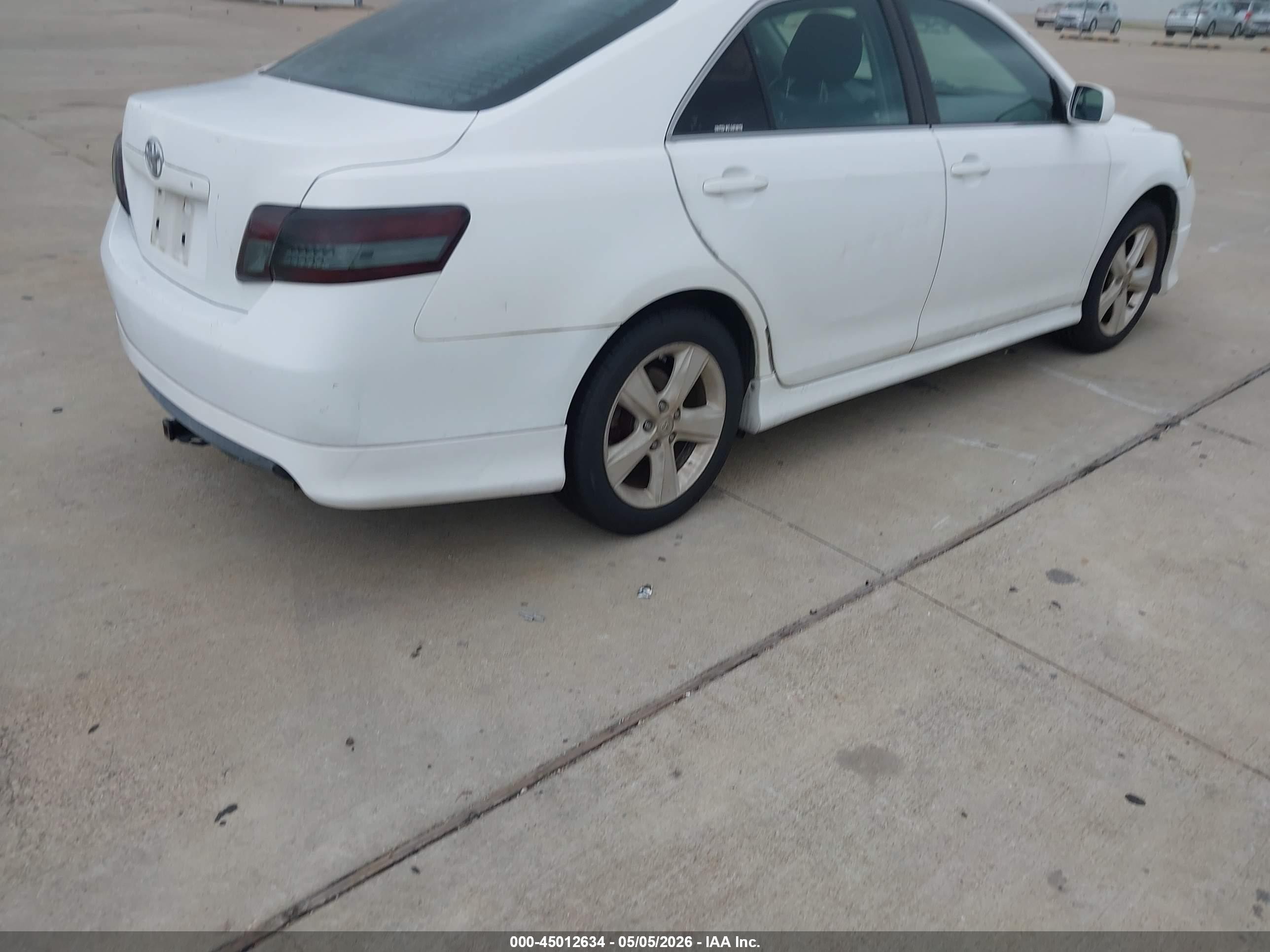 2011 Toyota Camry Se White vin: 4T1BF3EK1BU587397