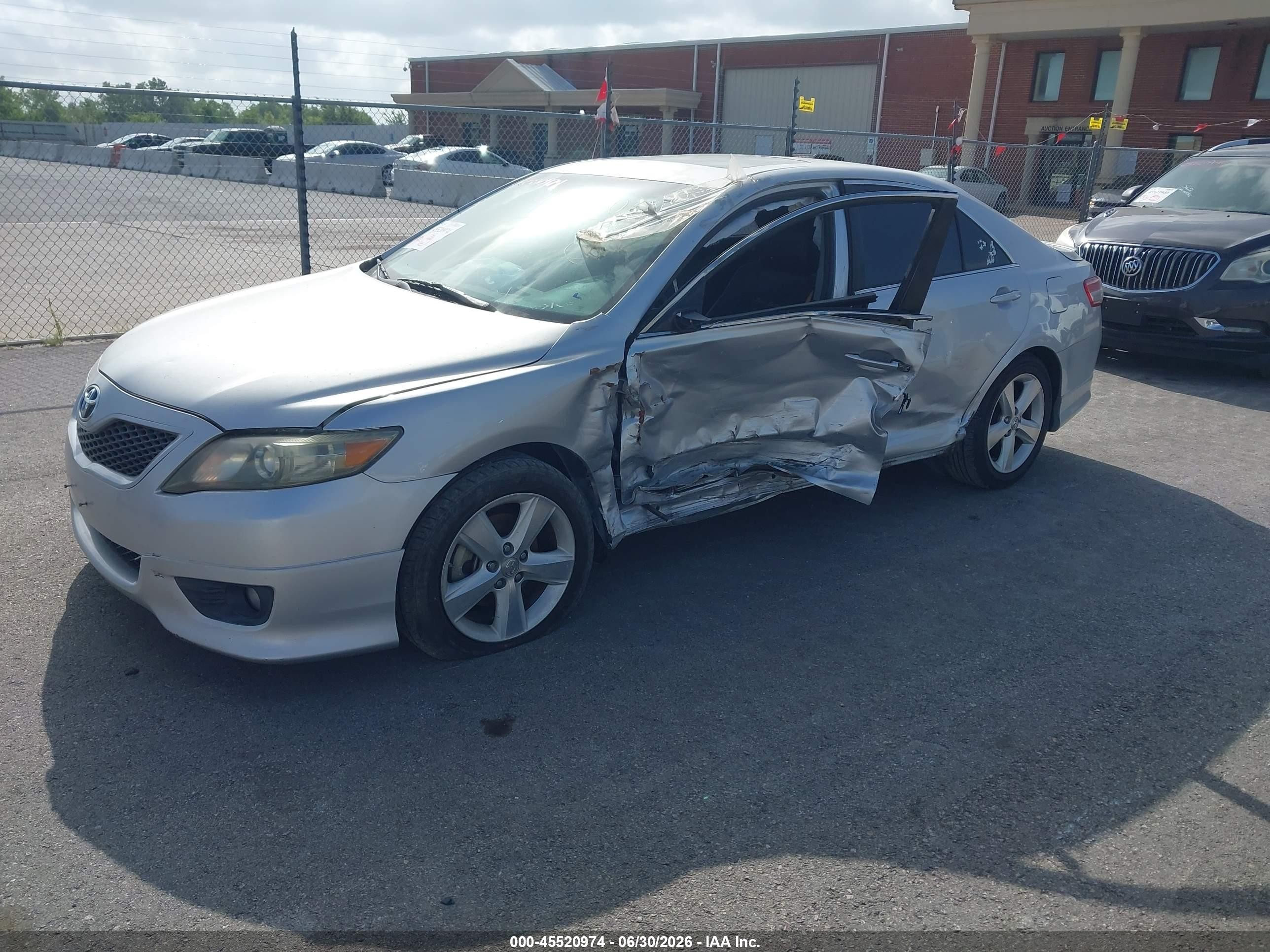 2011 Toyota Camry Se Gray vin: 4T1BF3EK1BU605803