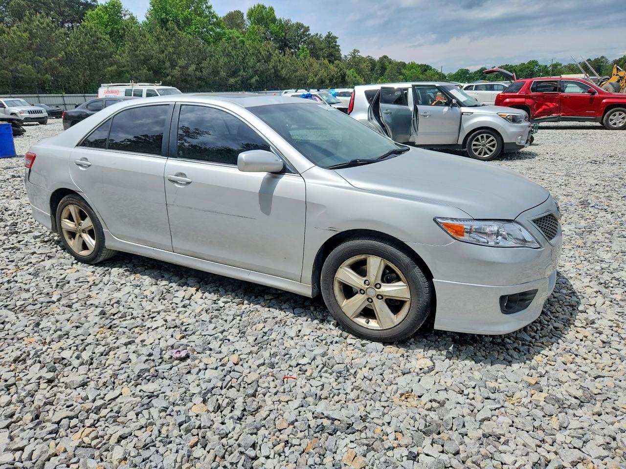 2011 Toyota Camry Se Белый vin: 4T1BF3EK1BU629986