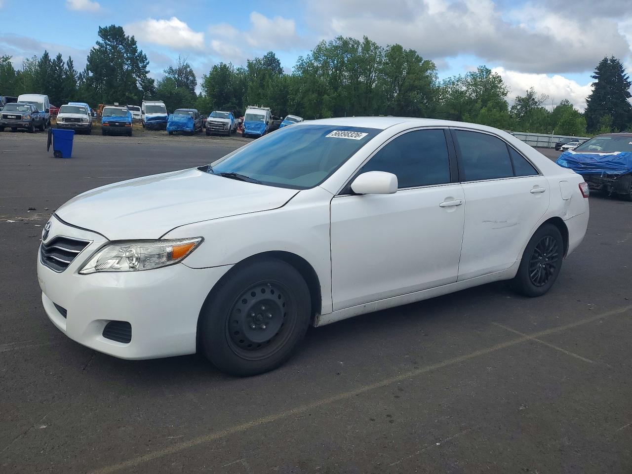 2011 Toyota Camry Le White vin: 4T1BF3EK1BU648246
