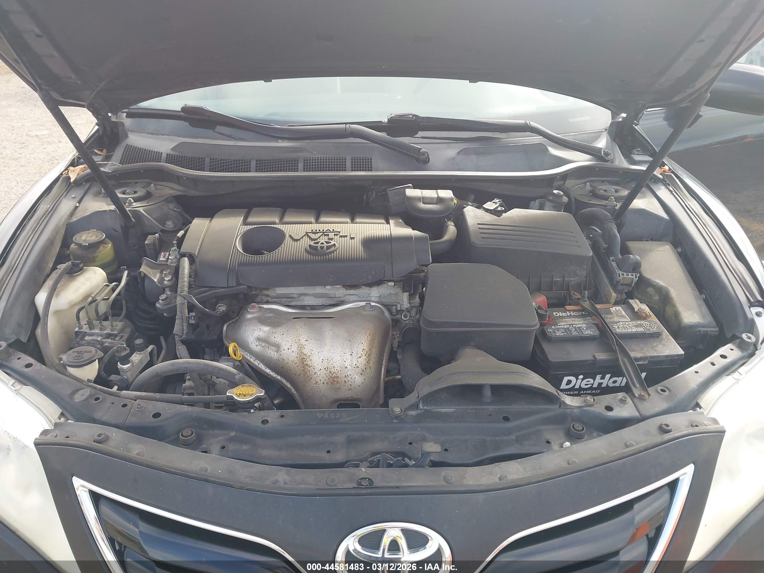 2011 Toyota Camry Le Black vin: 4T1BF3EK1BU674233