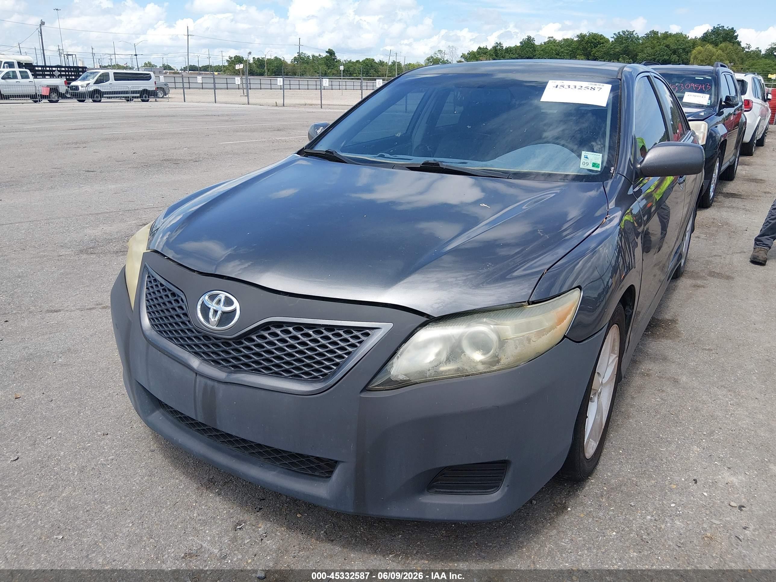 2011 Toyota Camry Se Gray vin: 4T1BF3EK1BU678461
