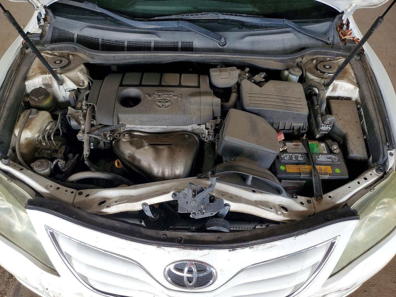2011 Toyota Camry Le White vin: 4T1BF3EK1BU681473