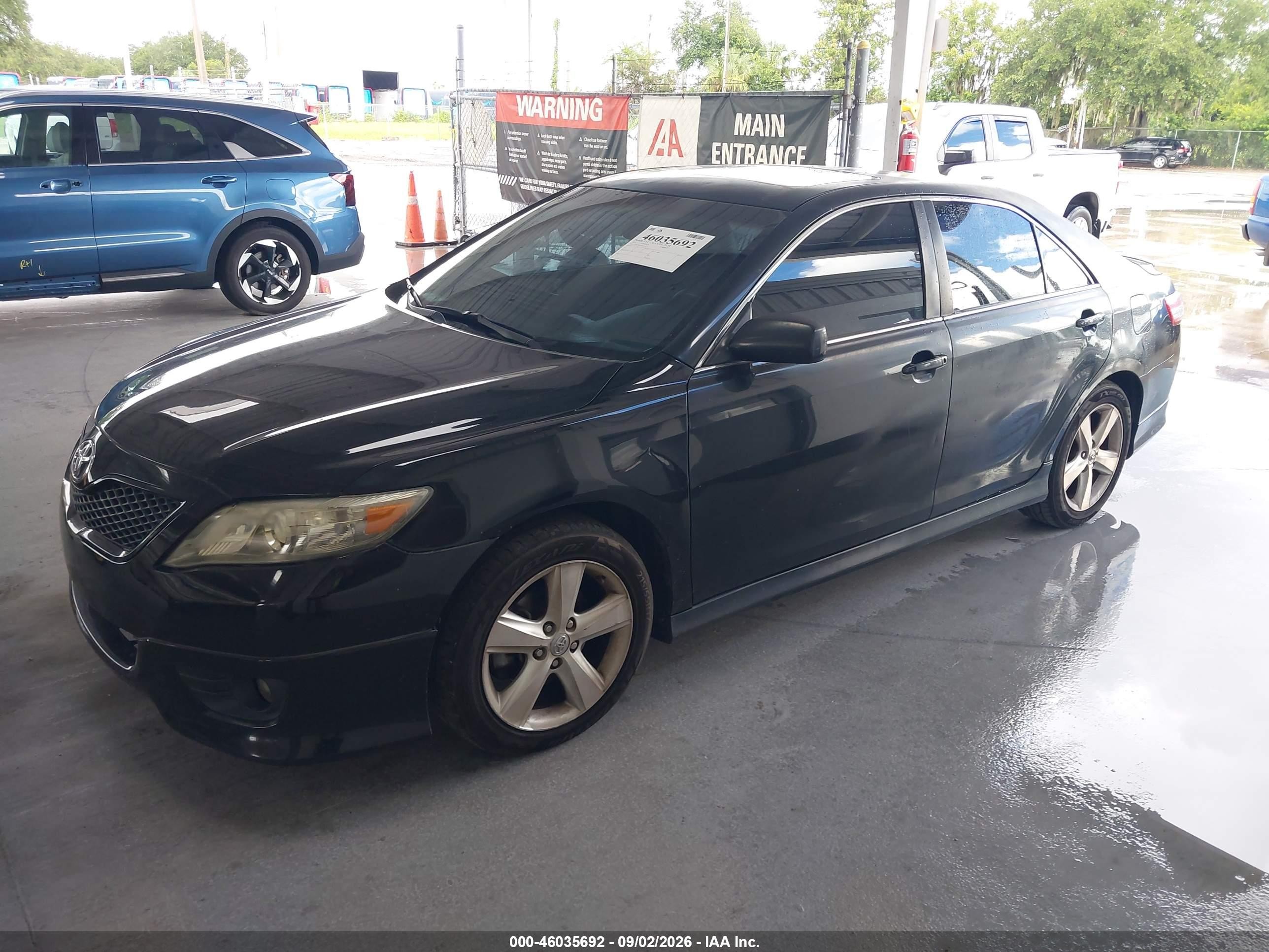 2011 Toyota Camry Se Черный vin: 4T1BF3EK1BU682526
