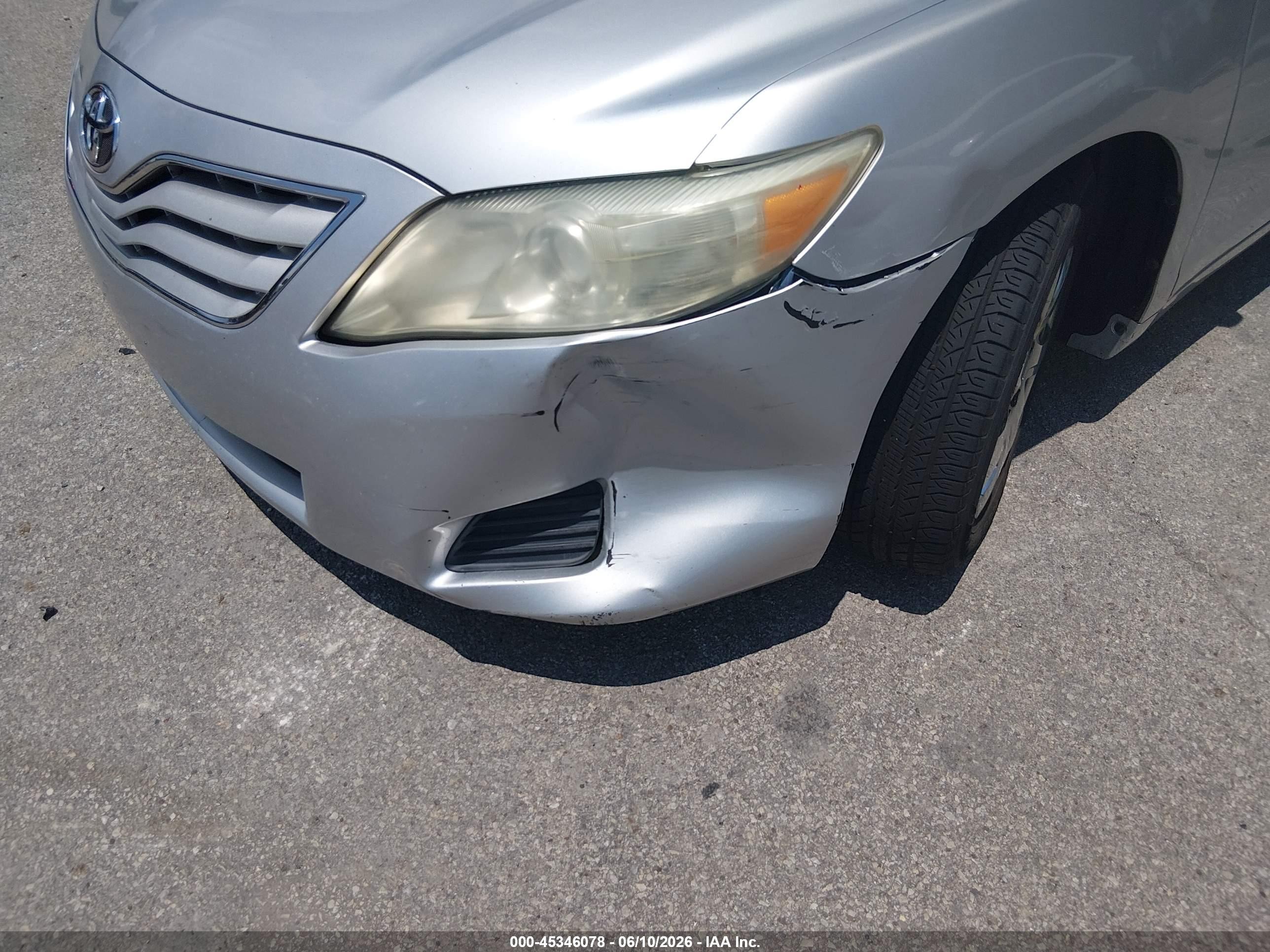 2011 Toyota Camry   Gray vin: 4T1BF3EK1BU687418