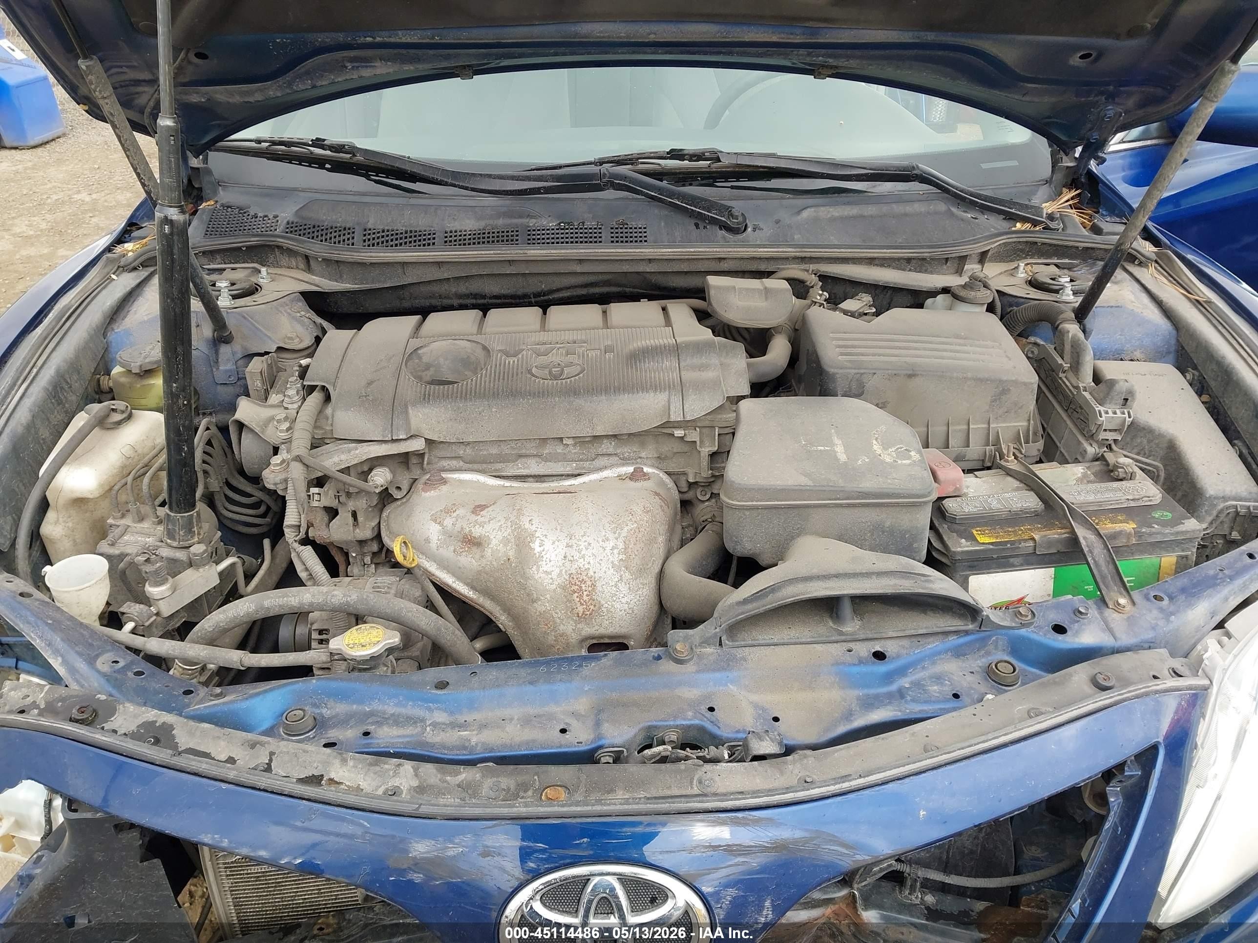 2011 Toyota Camry Le Blue vin: 4T1BF3EK1BU719946