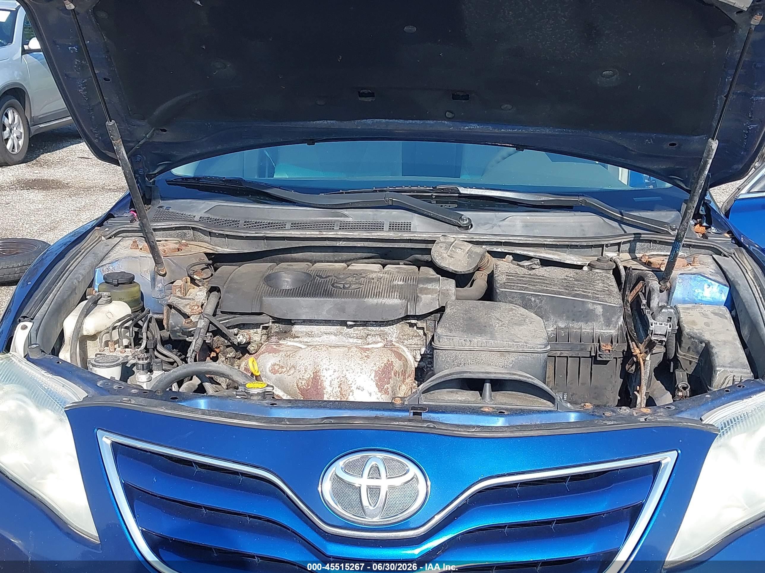 2011 Toyota Camry Le Blue vin: 4T1BF3EK1BU721132