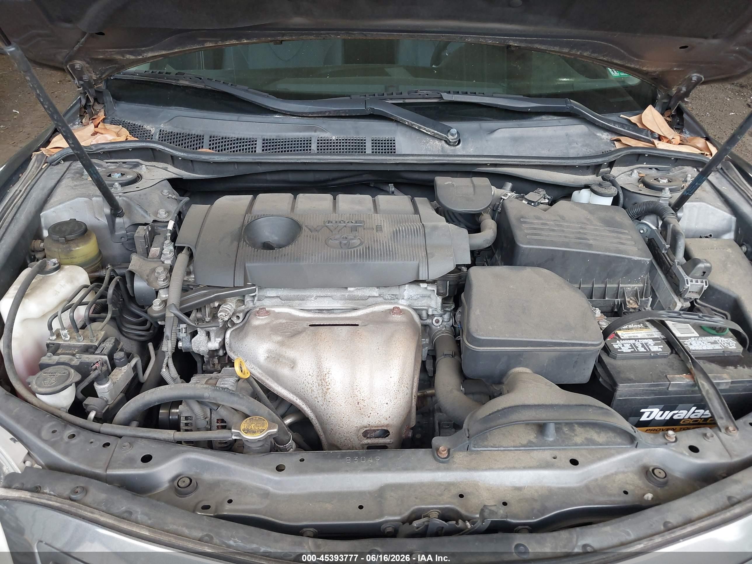 2011 Toyota Camry Se Gray vin: 4T1BF3EK1BU766877