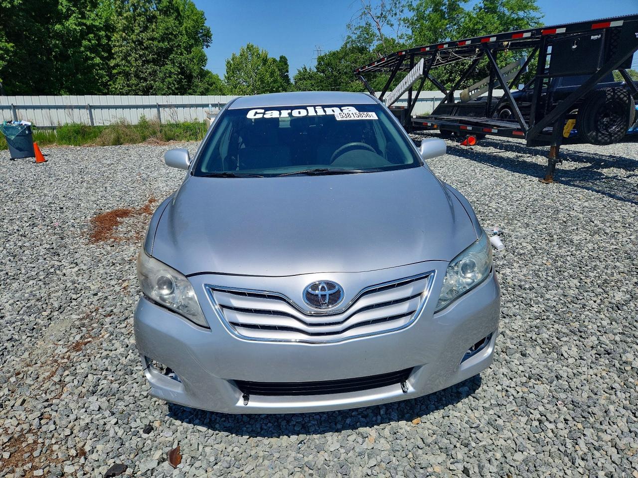 2010 Toyota Camry Base Silver vin: 4T1BF3EK2AU009954