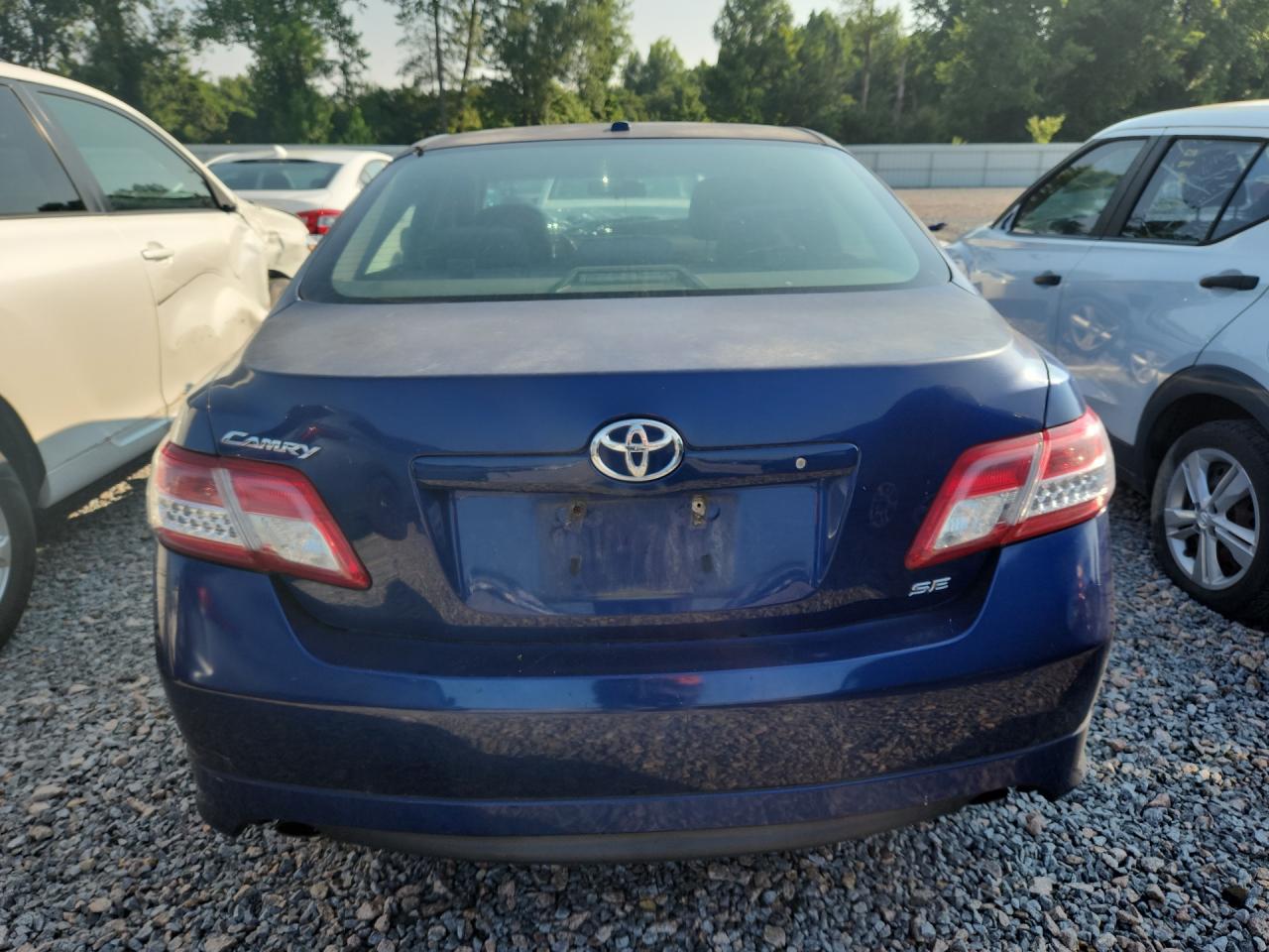 2010 Toyota Camry Se Blue vin: 4T1BF3EK2AU513534