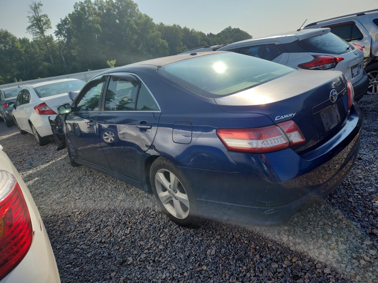 2010 Toyota Camry Se Blue vin: 4T1BF3EK2AU513534