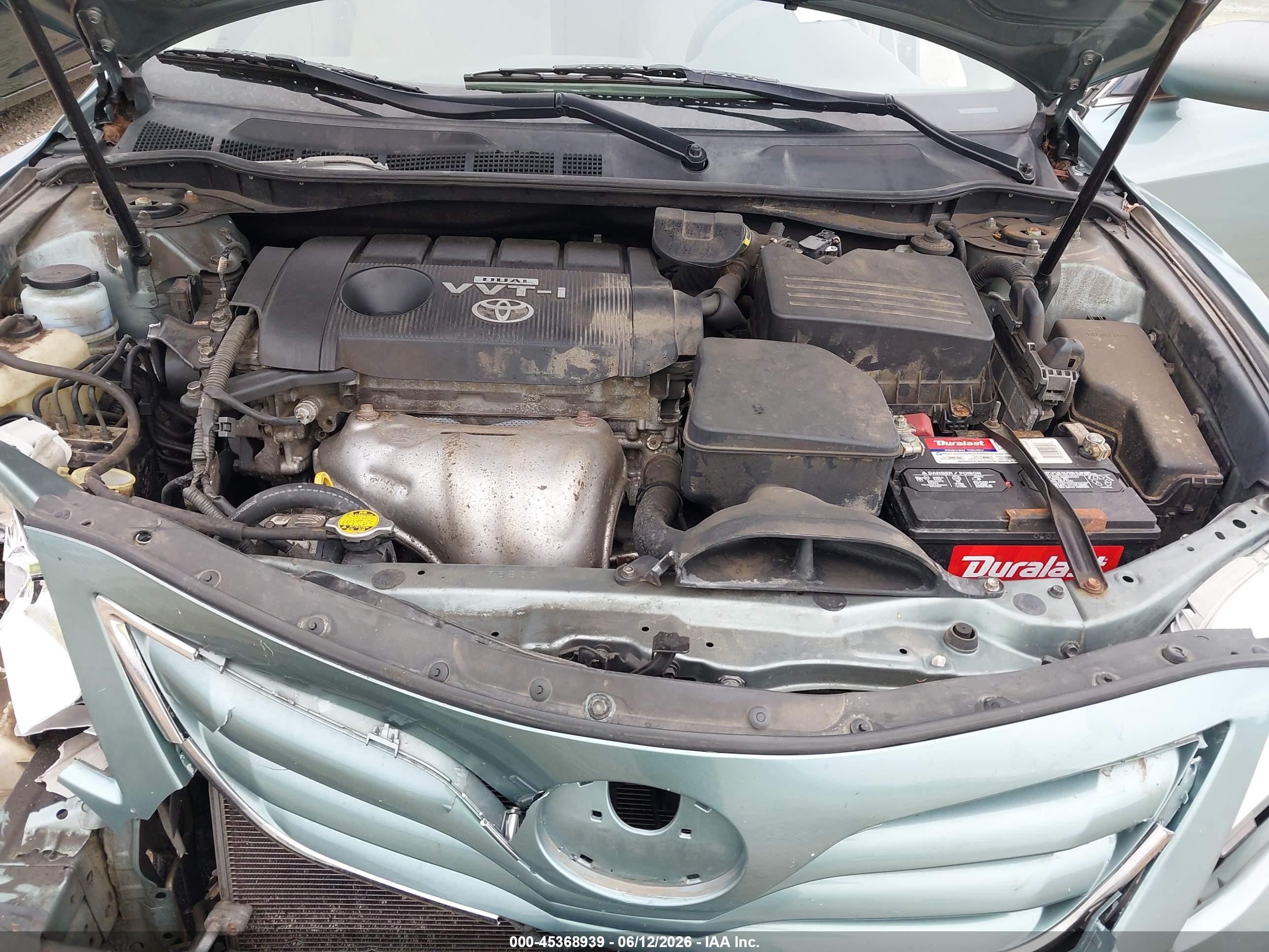 2010 Toyota Camry Le Green vin: 4T1BF3EK2AU513680