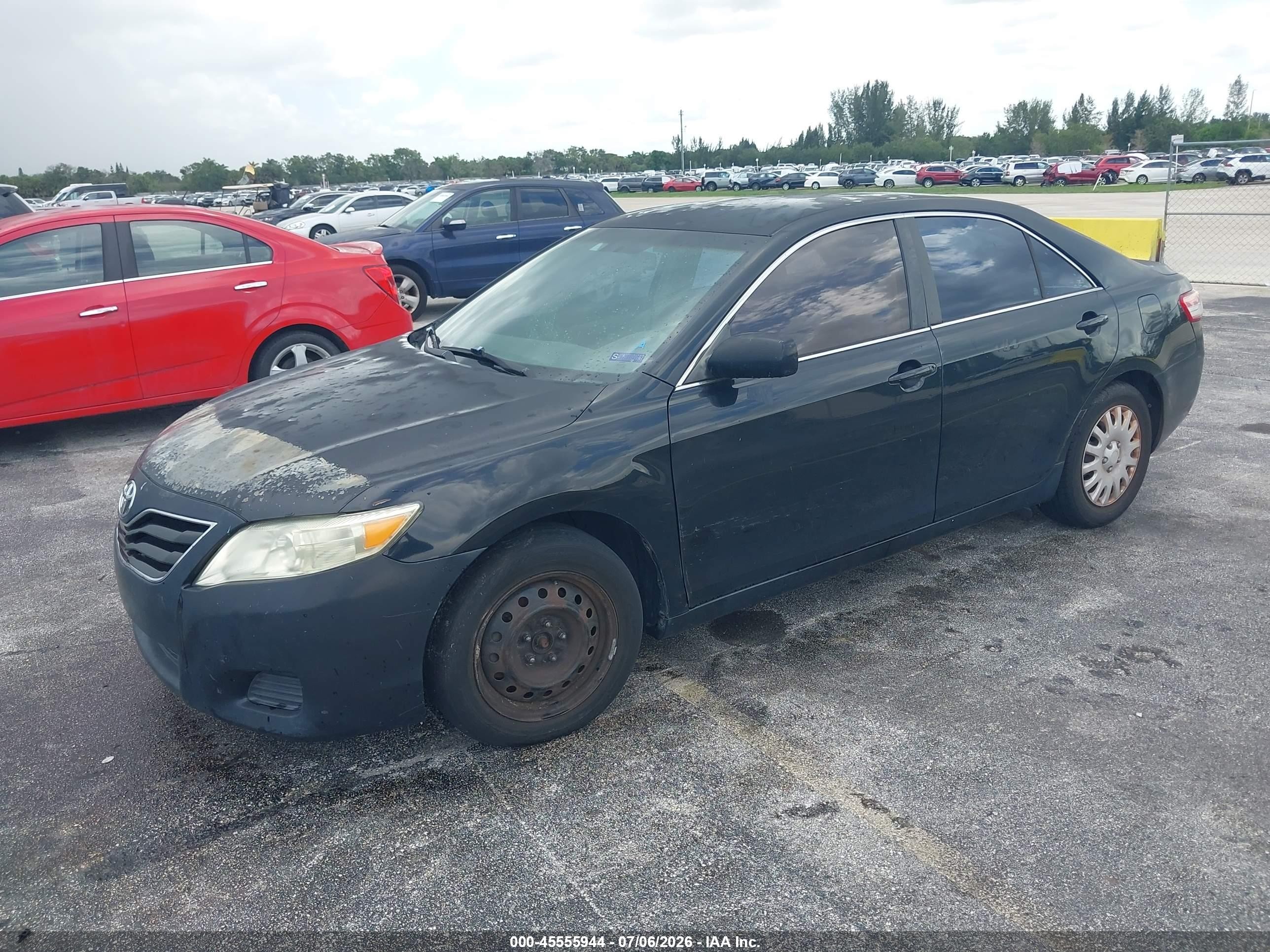 2010 Toyota Camry   Black vin: 4T1BF3EK2AU552107