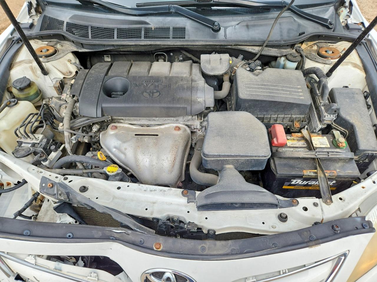 2010 Toyota Camry Le White vin: 4T1BF3EK2AU573877