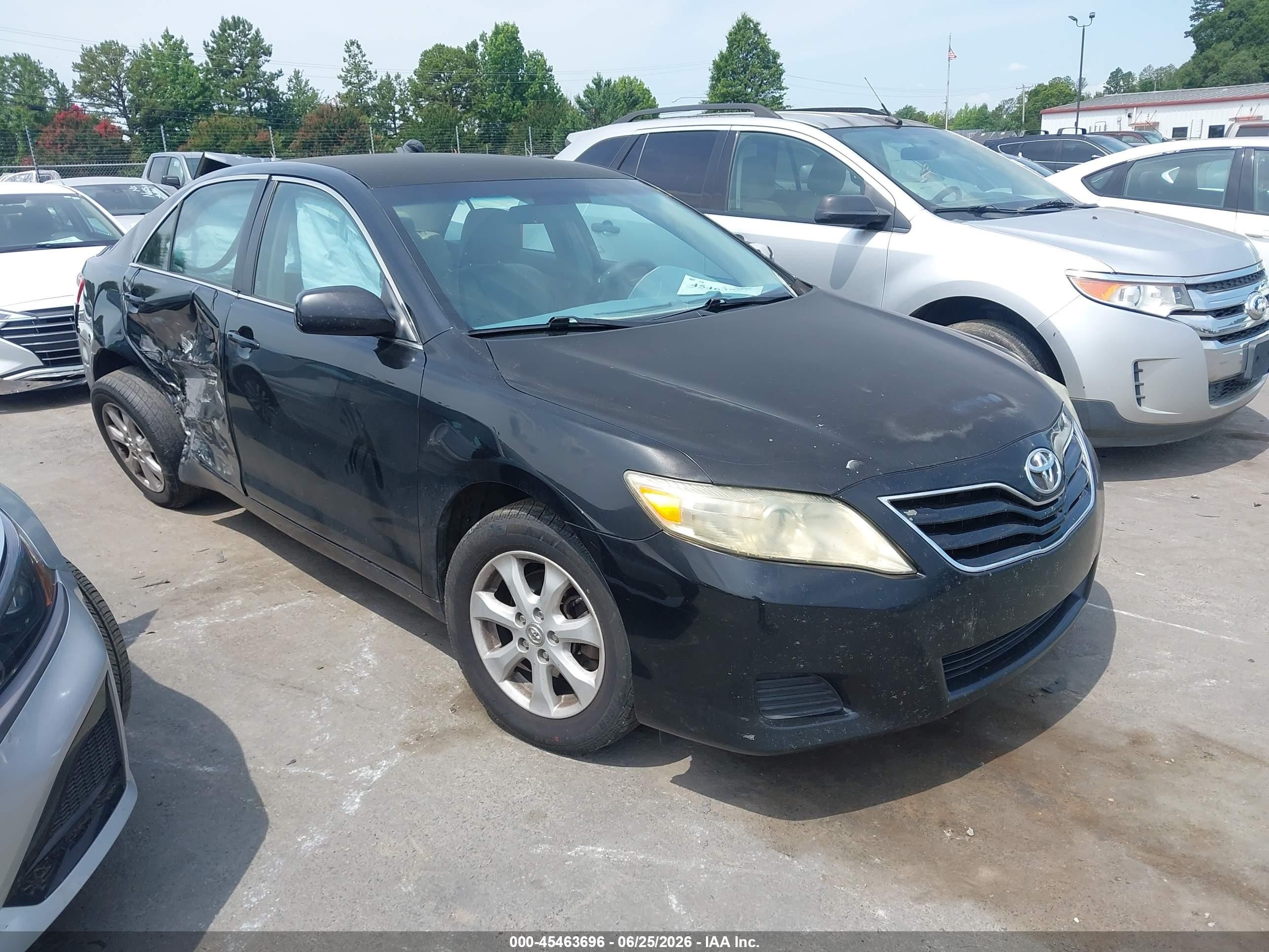 2011 Toyota Camry Le Black vin: 4T1BF3EK2BU162545