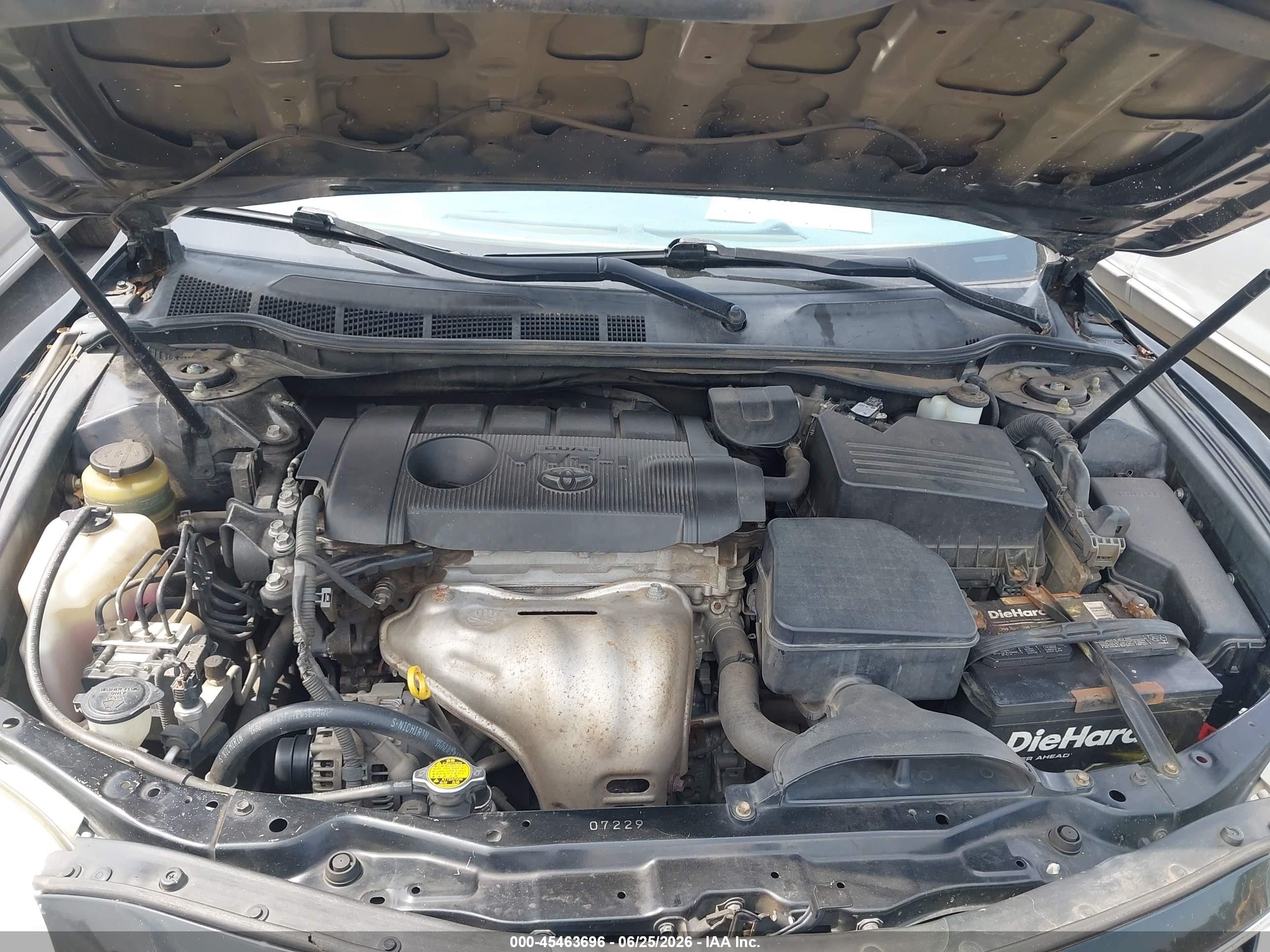 2011 Toyota Camry Le Черный vin: 4T1BF3EK2BU162545