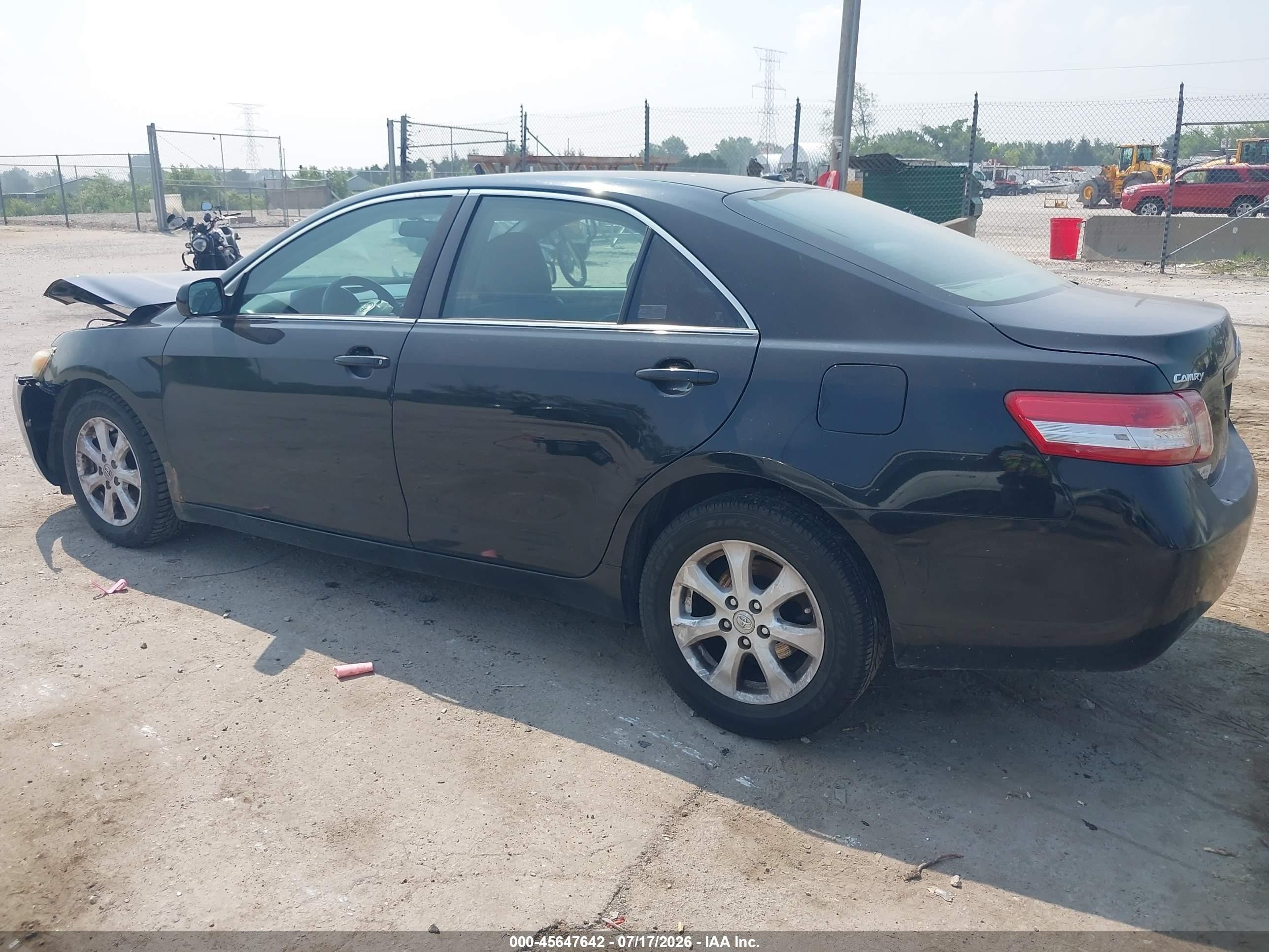 2011 Toyota Camry Le Black vin: 4T1BF3EK2BU171035