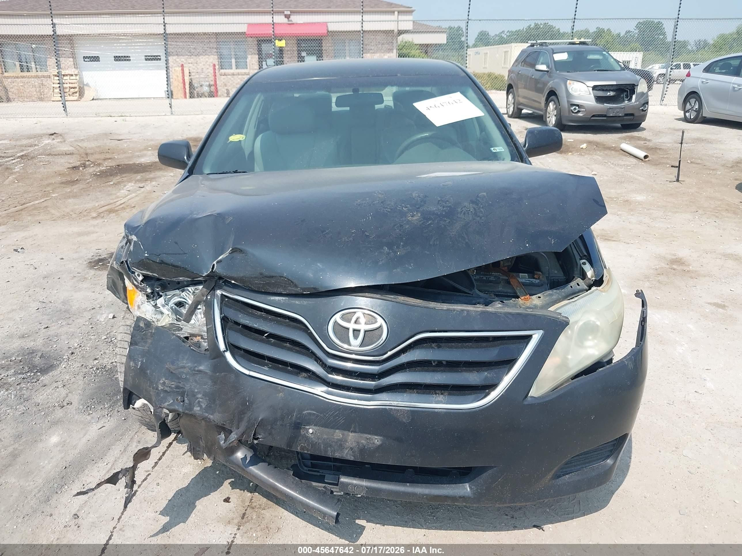 2011 Toyota Camry Le Black vin: 4T1BF3EK2BU171035
