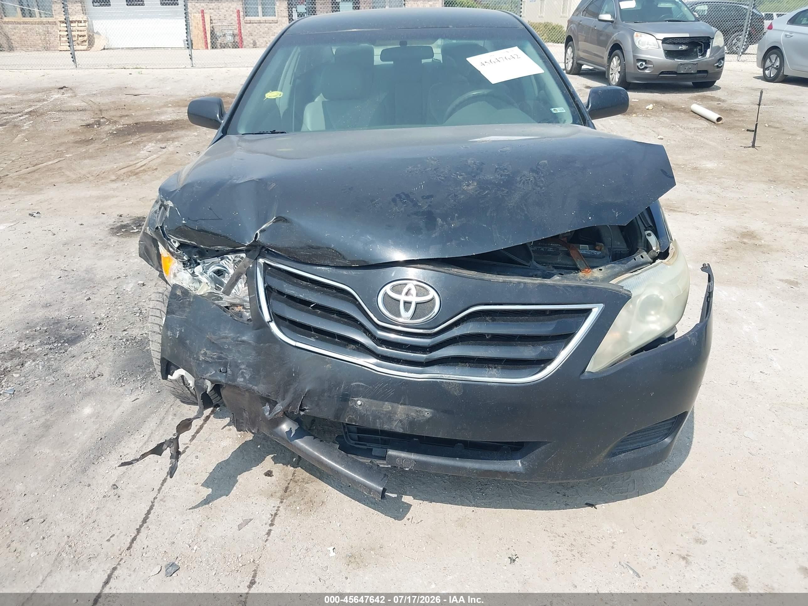 2011 Toyota Camry Le Black vin: 4T1BF3EK2BU171035