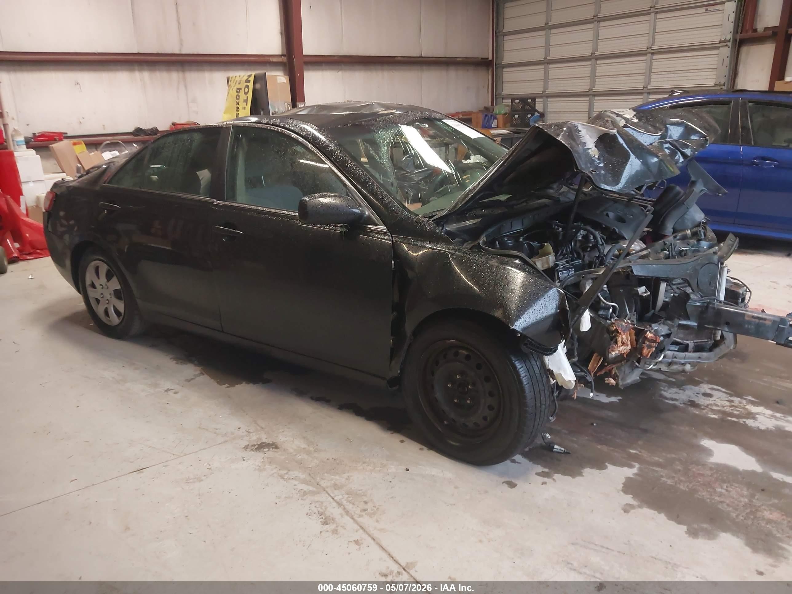 2011 Toyota Camry Le Black vin: 4T1BF3EK2BU175957