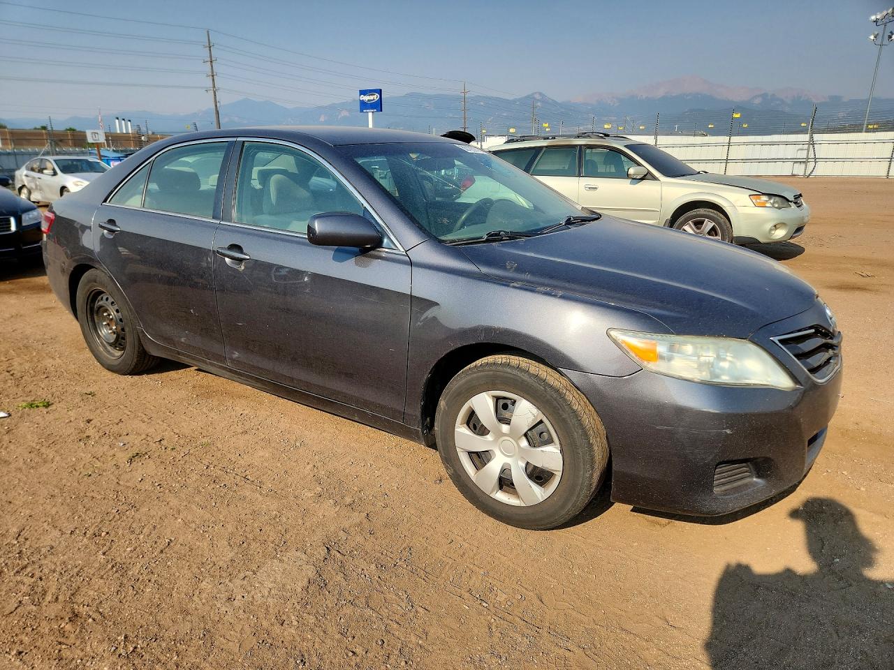 2011 Toyota Camry Base Gray vin: 4T1BF3EK2BU180785