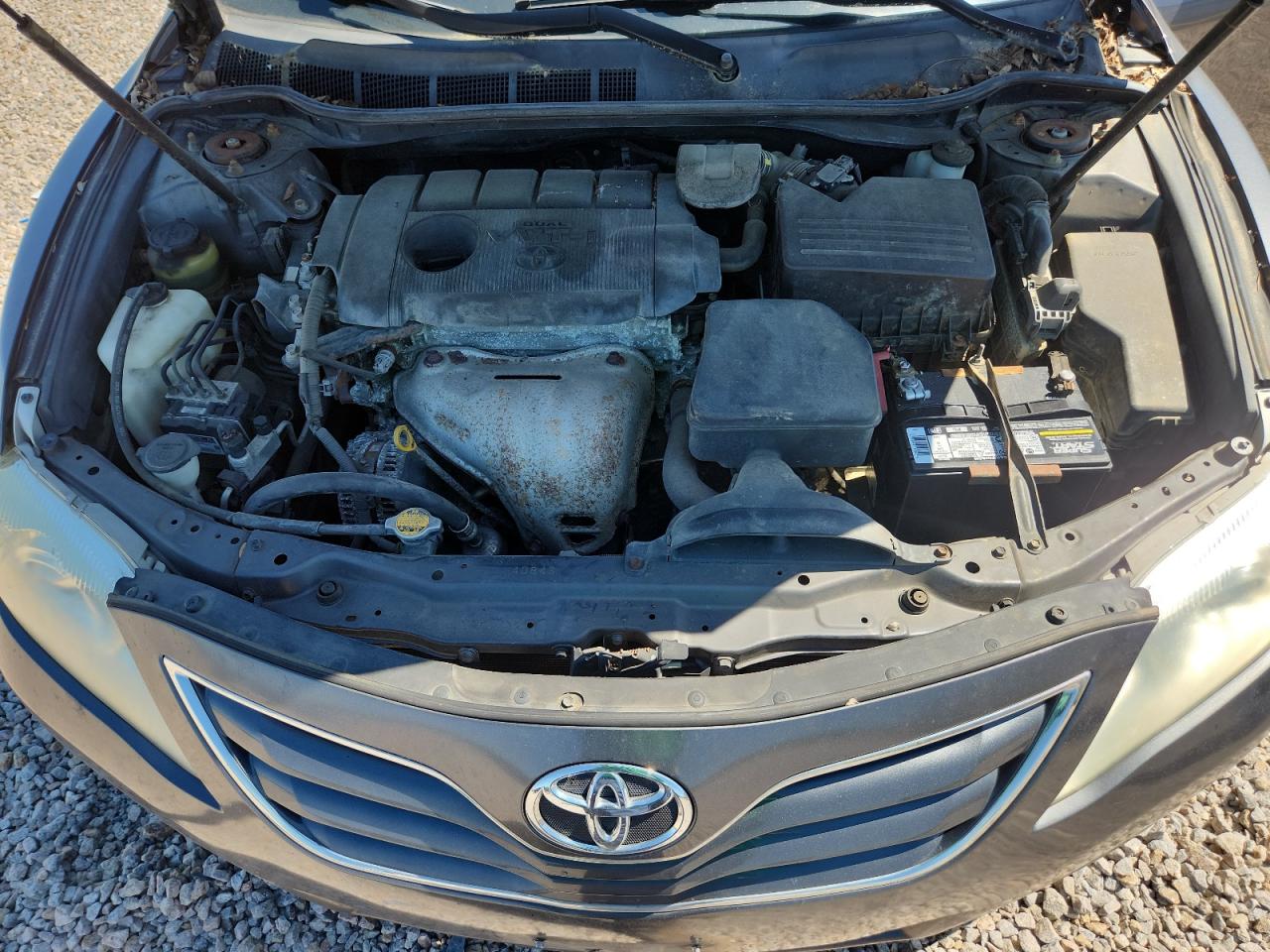 2011 Toyota Camry Le Gray vin: 4T1BF3EK2BU184674