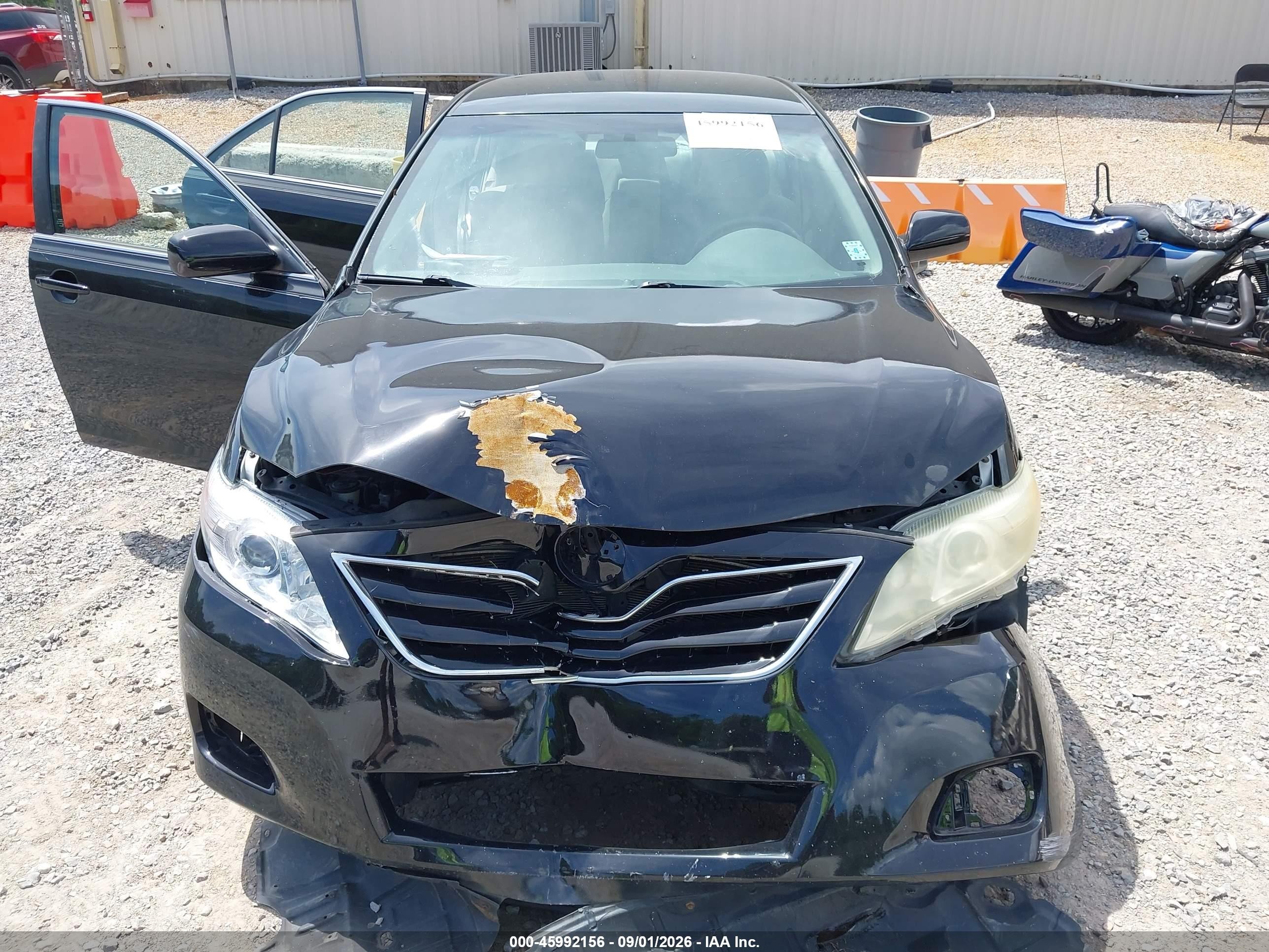 2011 Toyota Camry   Black vin: 4T1BF3EK2BU189485