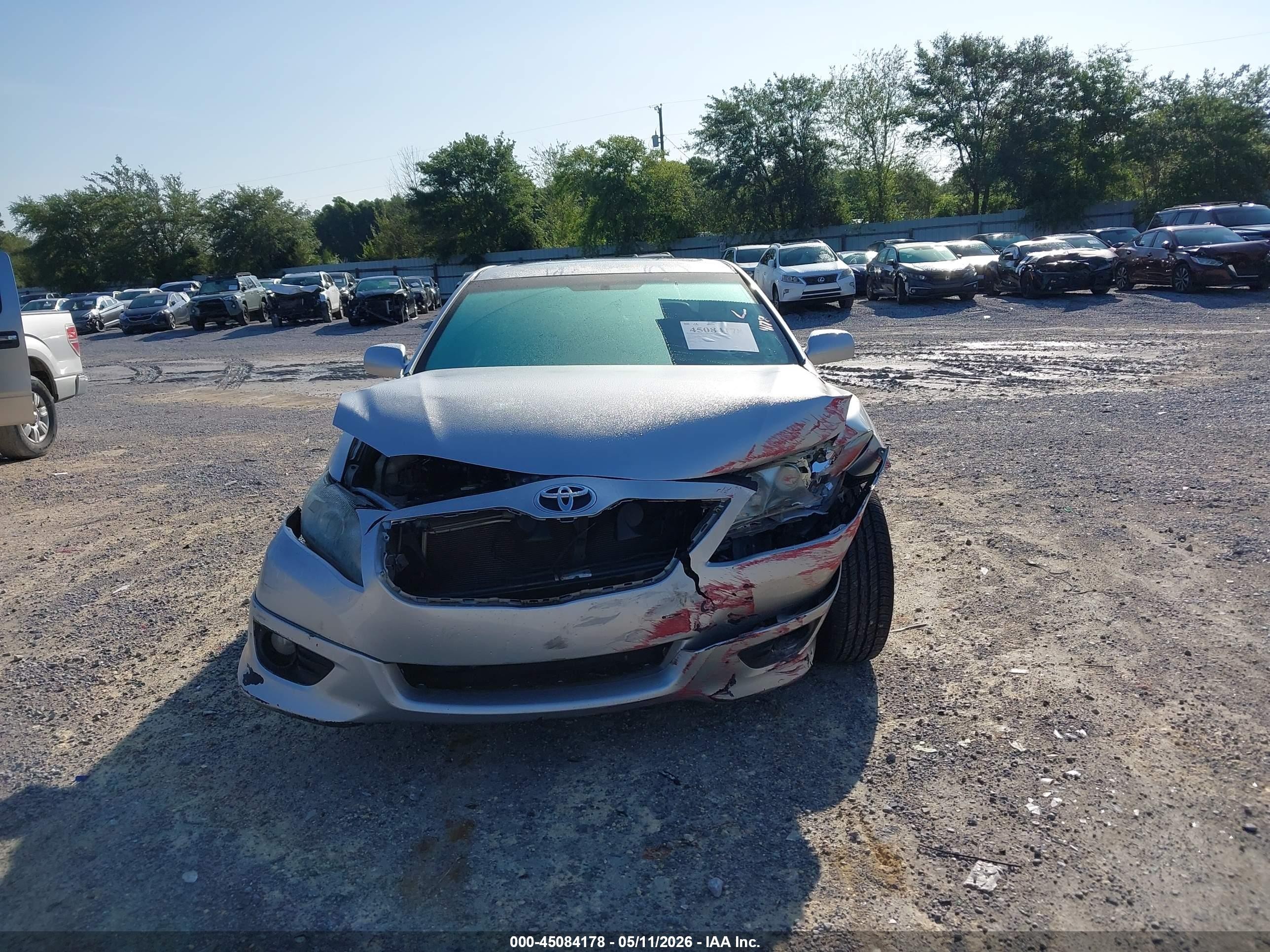 2011 Toyota Camry Se Silver vin: 4T1BF3EK2BU195738