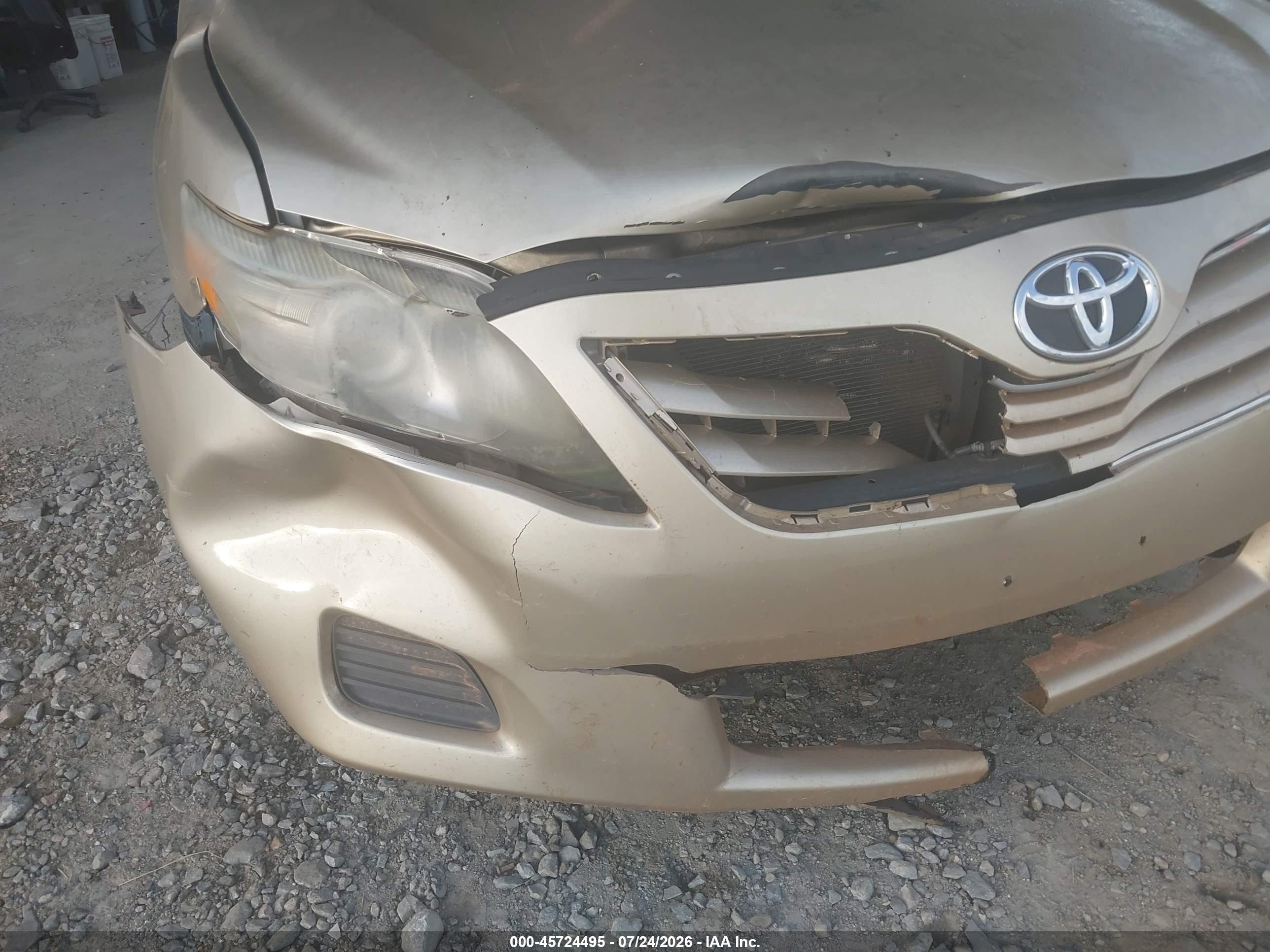 2011 Toyota Camry Le Tan vin: 4T1BF3EK2BU200100