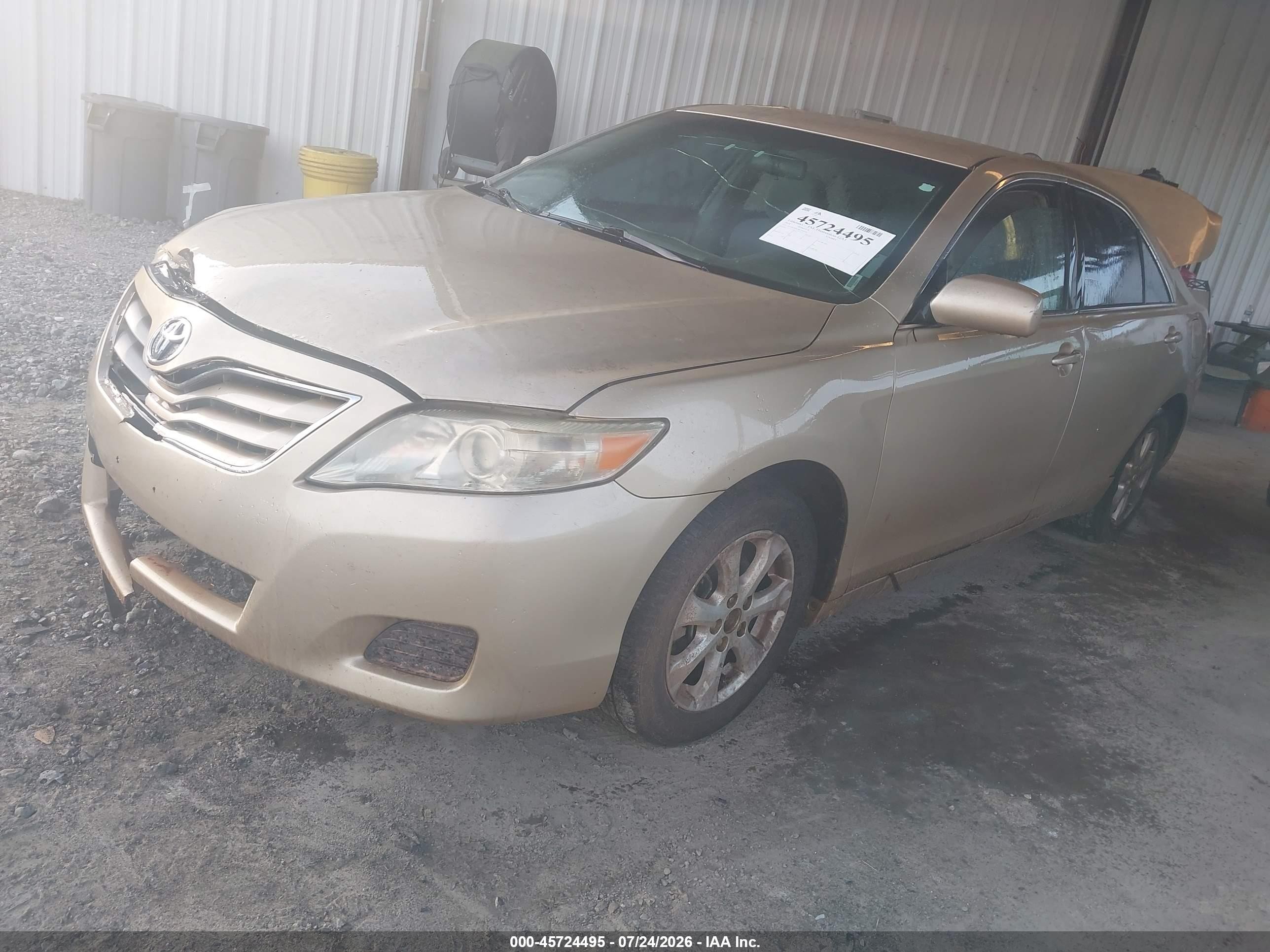 2011 Toyota Camry Le Tan vin: 4T1BF3EK2BU200100