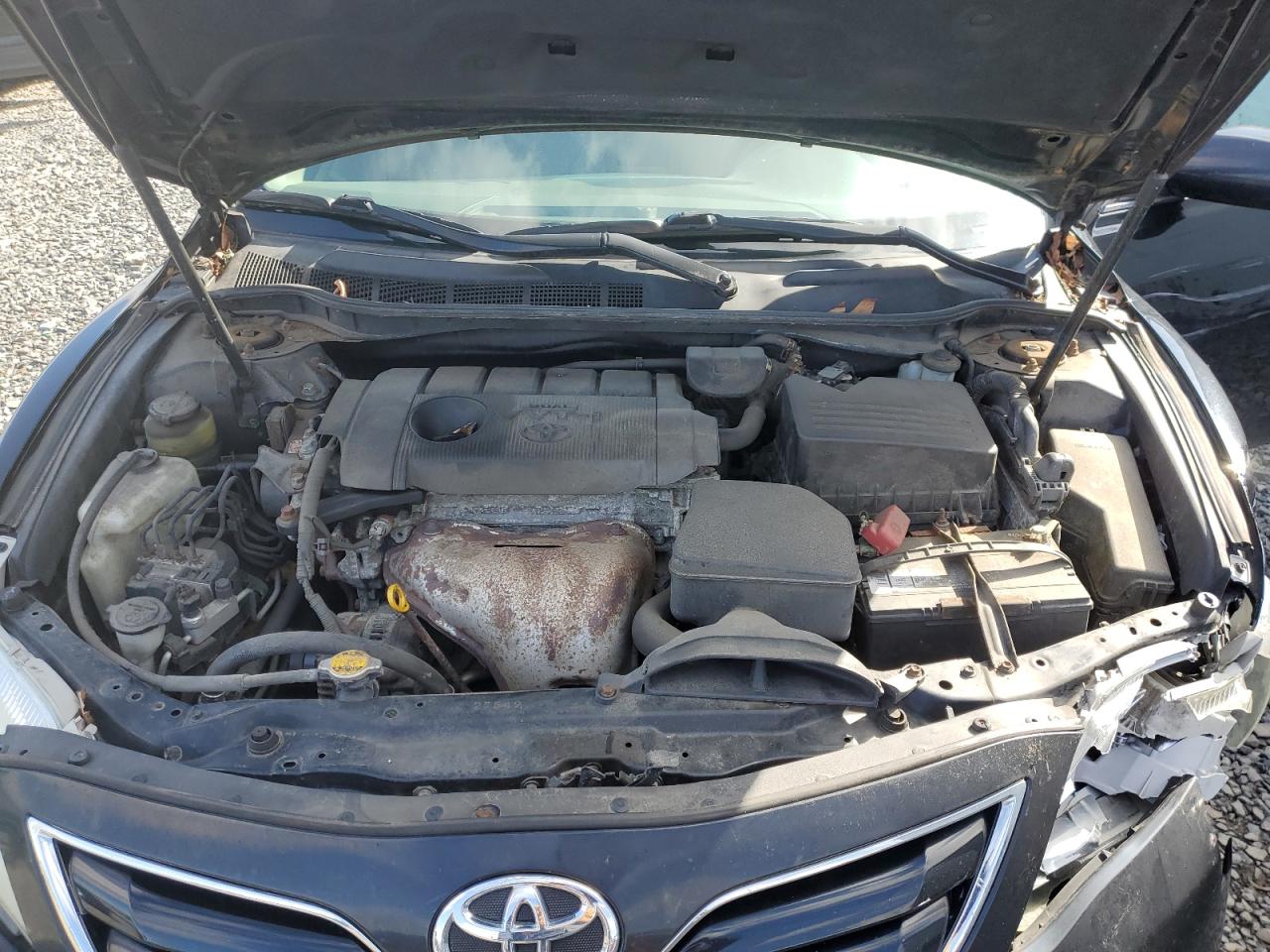 2011 Toyota Camry Black vin: 4T1BF3EK2BU205121