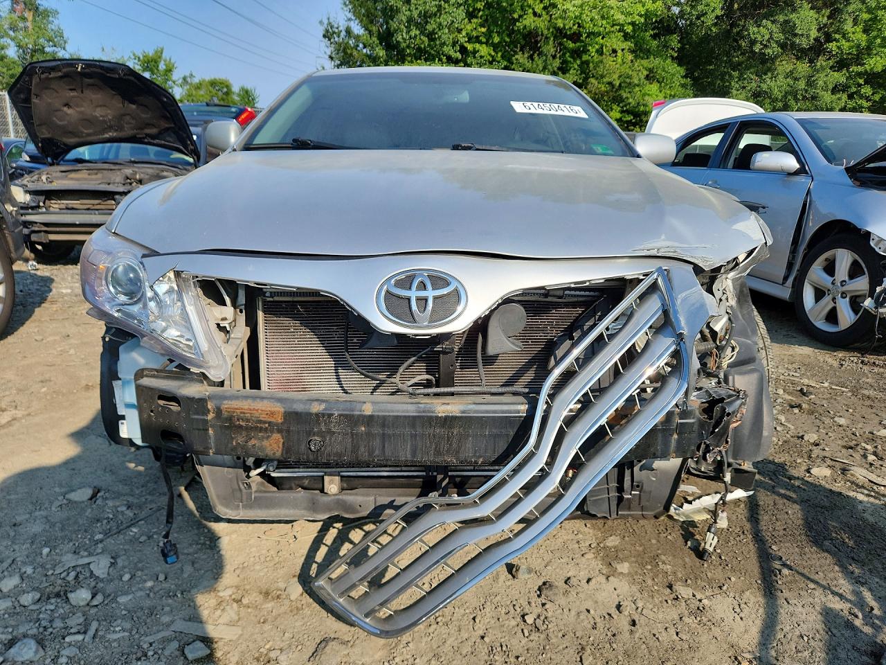 2011 Toyota Camry Xle Silver vin: 4T1BF3EK2BU207032