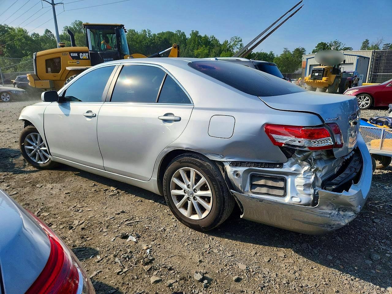 2011 Toyota Camry Xle Silver vin: 4T1BF3EK2BU207032