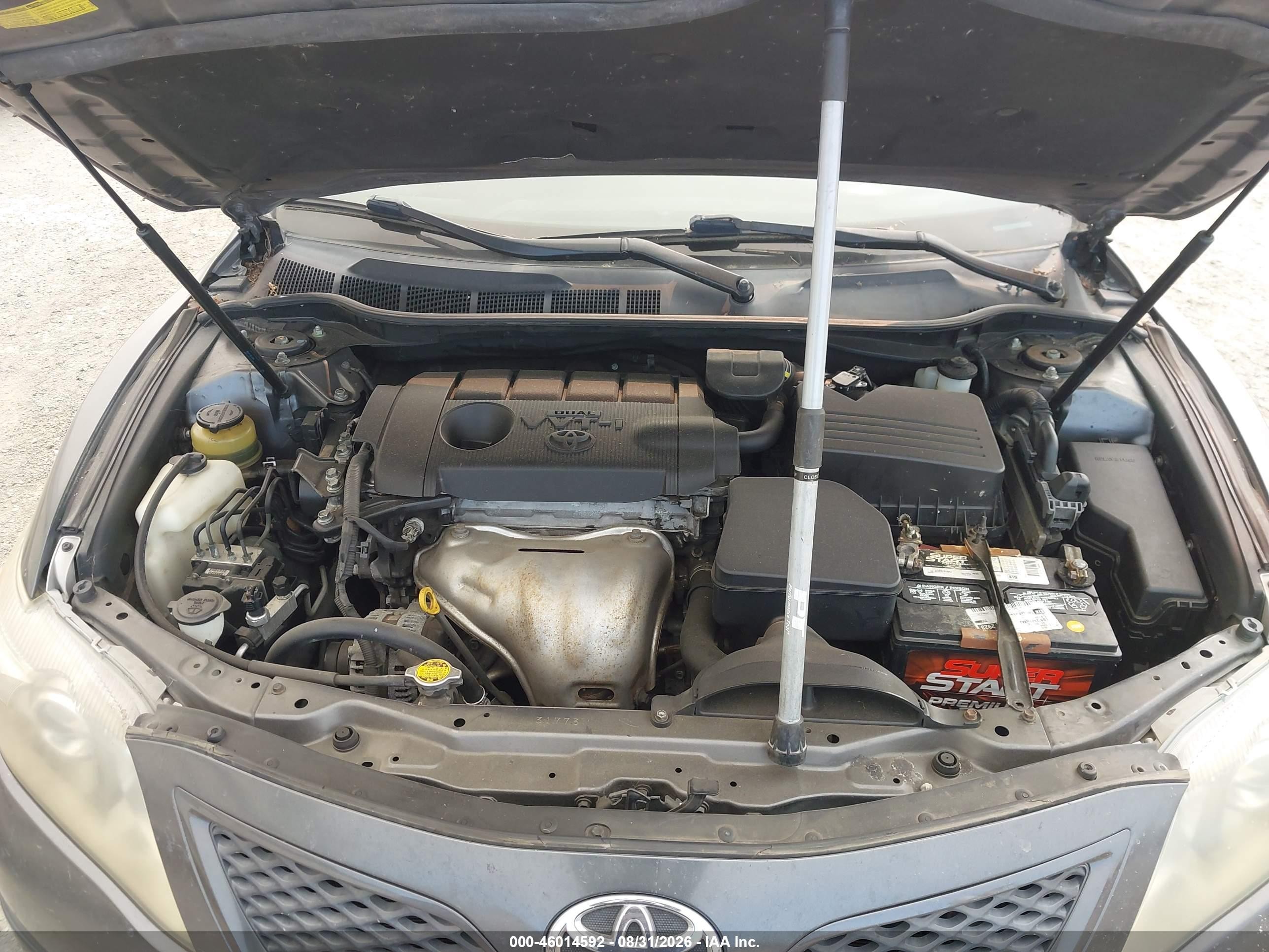 2011 Toyota Camry Se Gray vin: 4T1BF3EK2BU207242