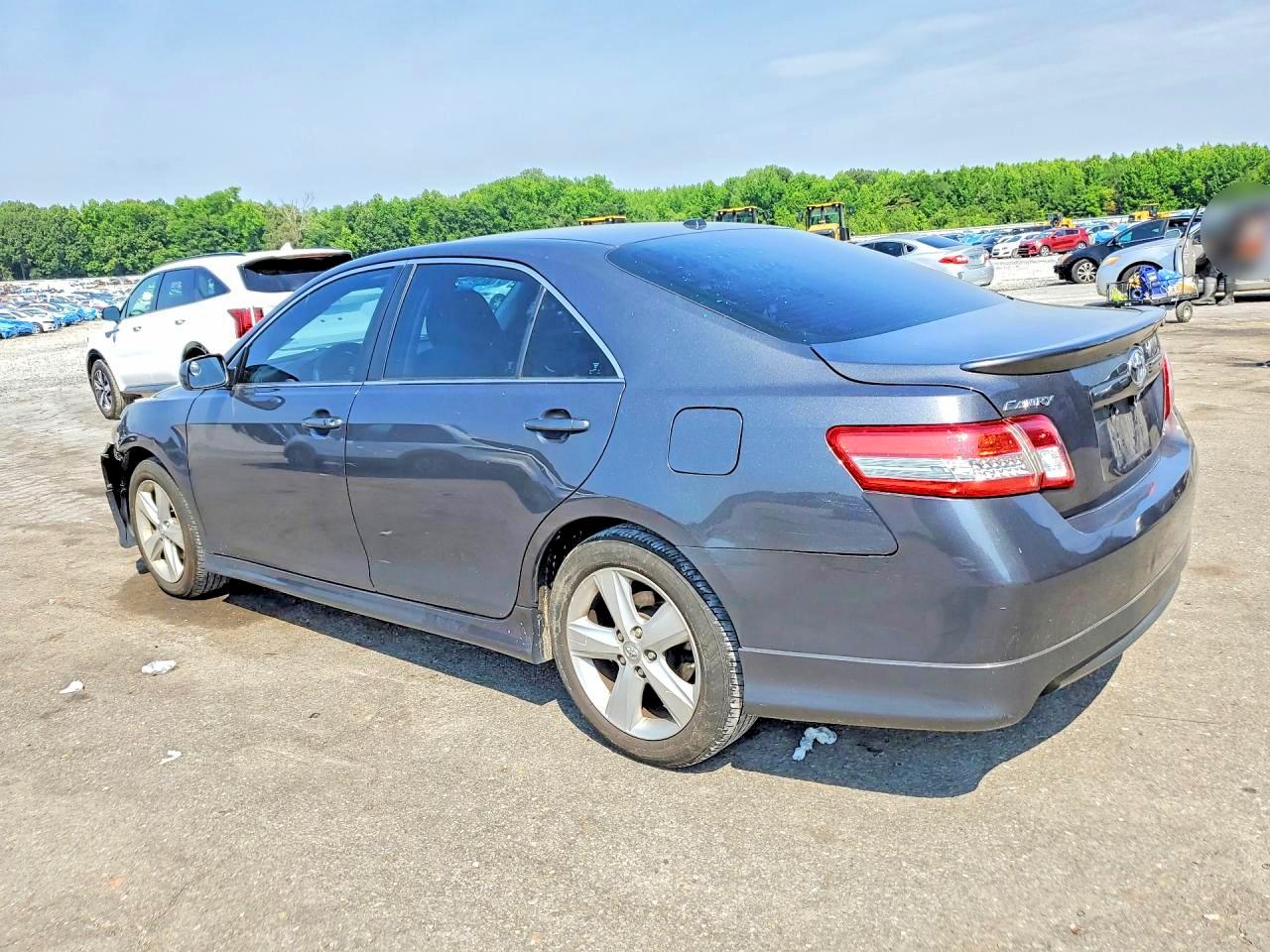 2011 Toyota Camry Se Gray vin: 4T1BF3EK2BU209119