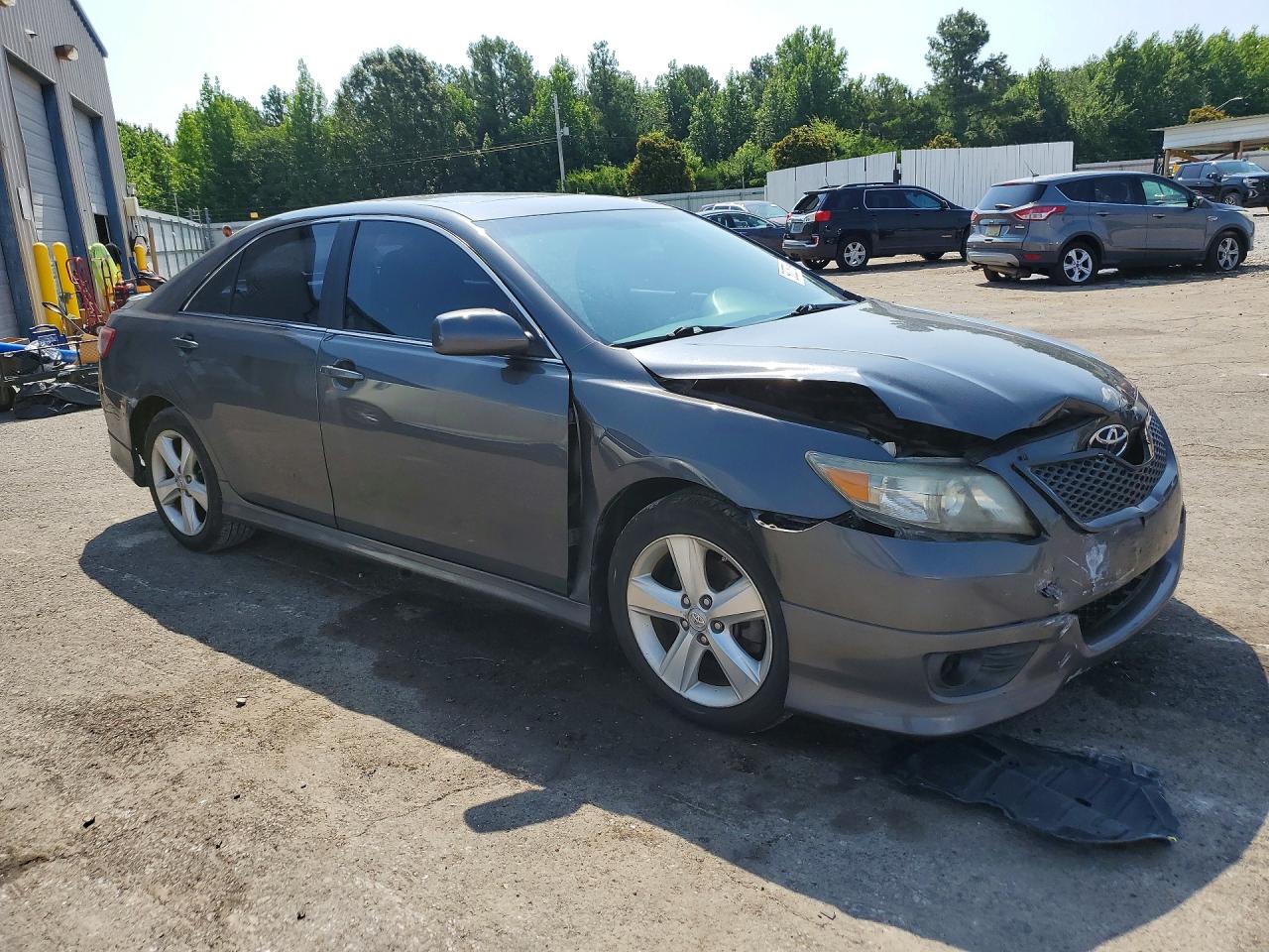 2011 Toyota Camry Se Gray vin: 4T1BF3EK2BU209119