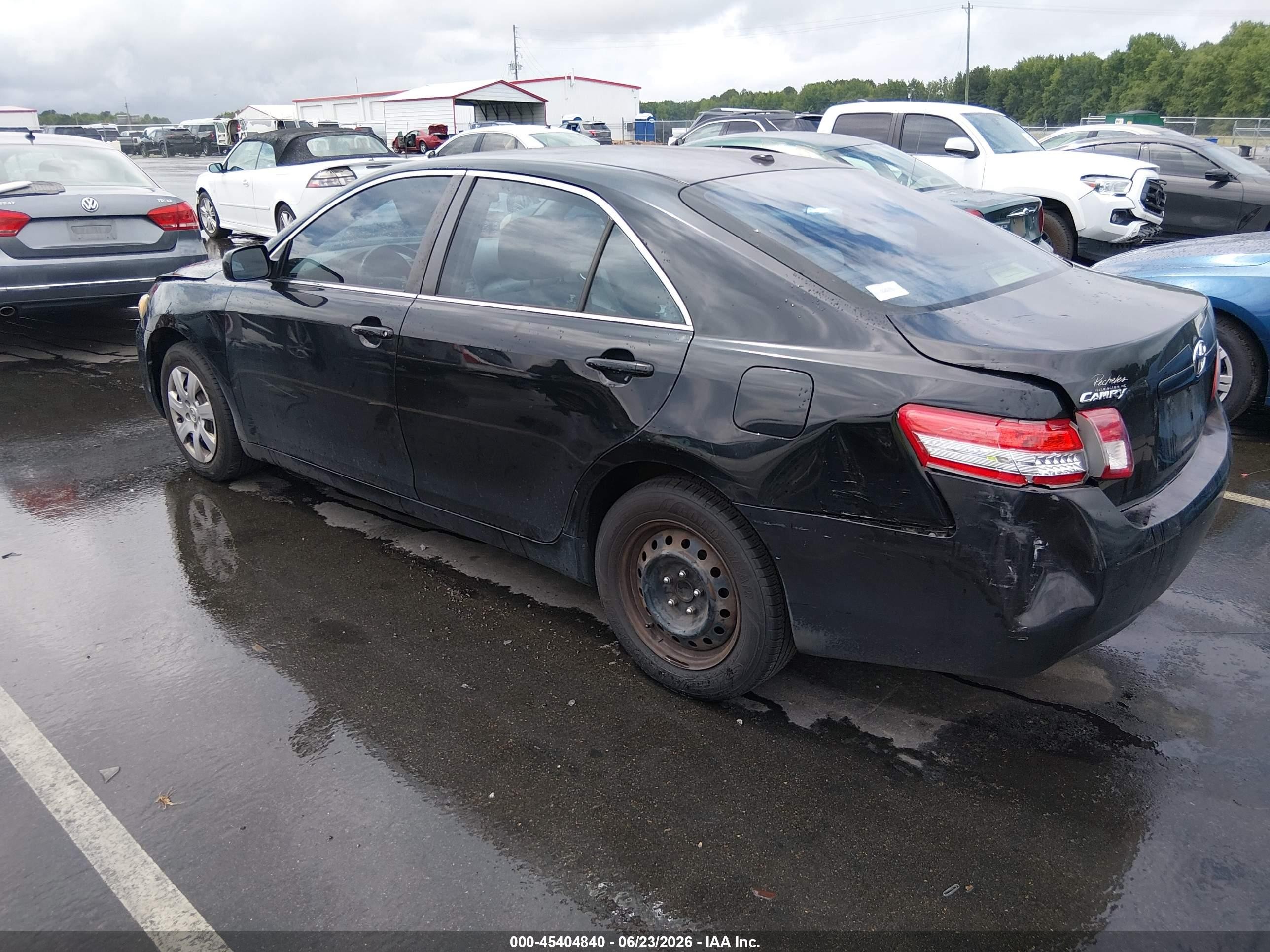 2011 Toyota Camry Black vin: 4T1BF3EK2BU225918