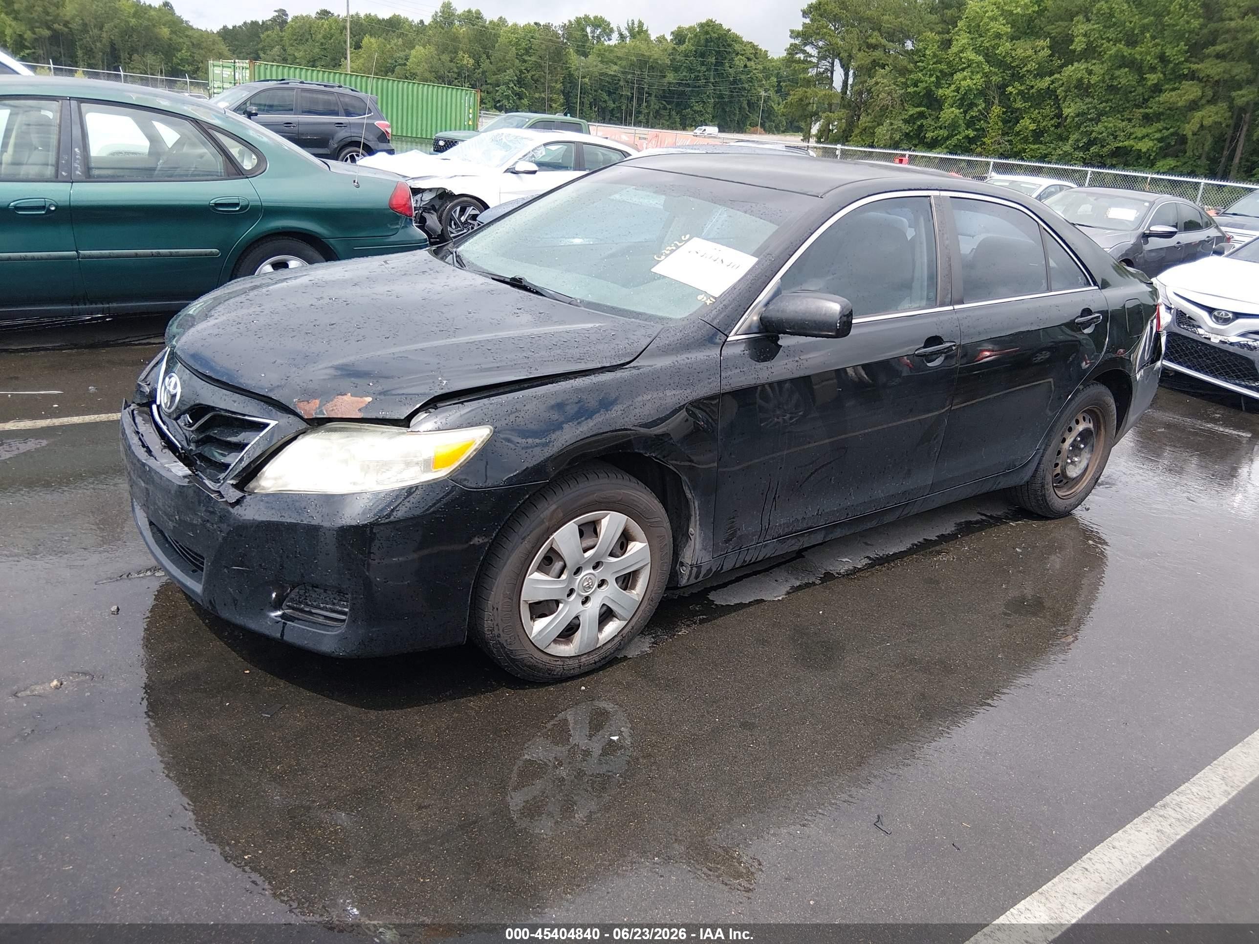 2011 Toyota Camry Black vin: 4T1BF3EK2BU225918
