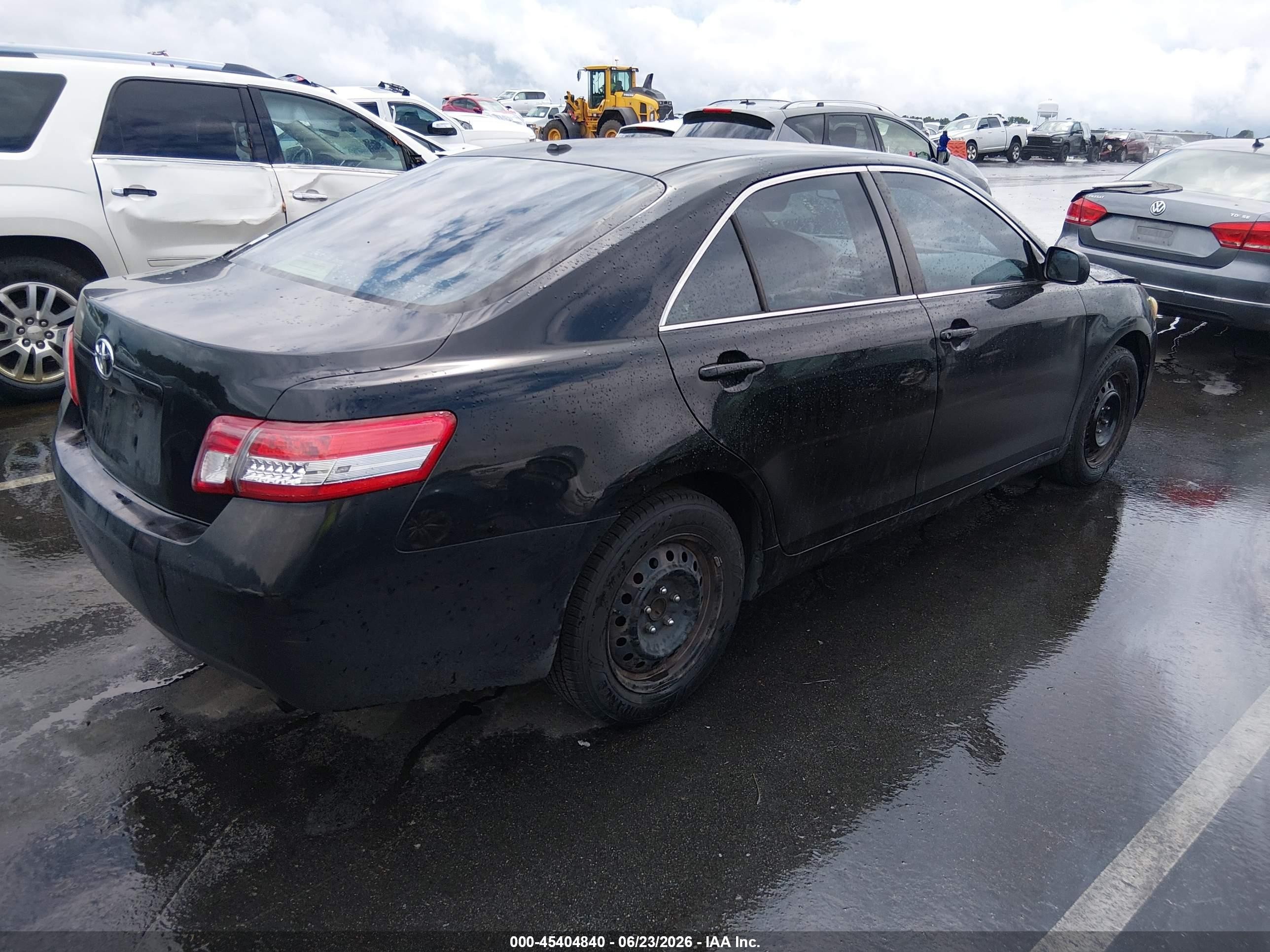 2011 Toyota Camry Black vin: 4T1BF3EK2BU225918