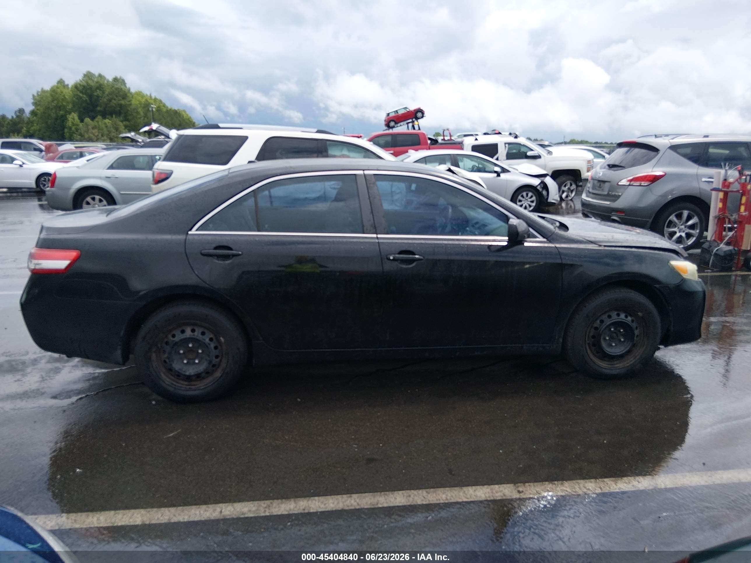 2011 Toyota Camry Black vin: 4T1BF3EK2BU225918